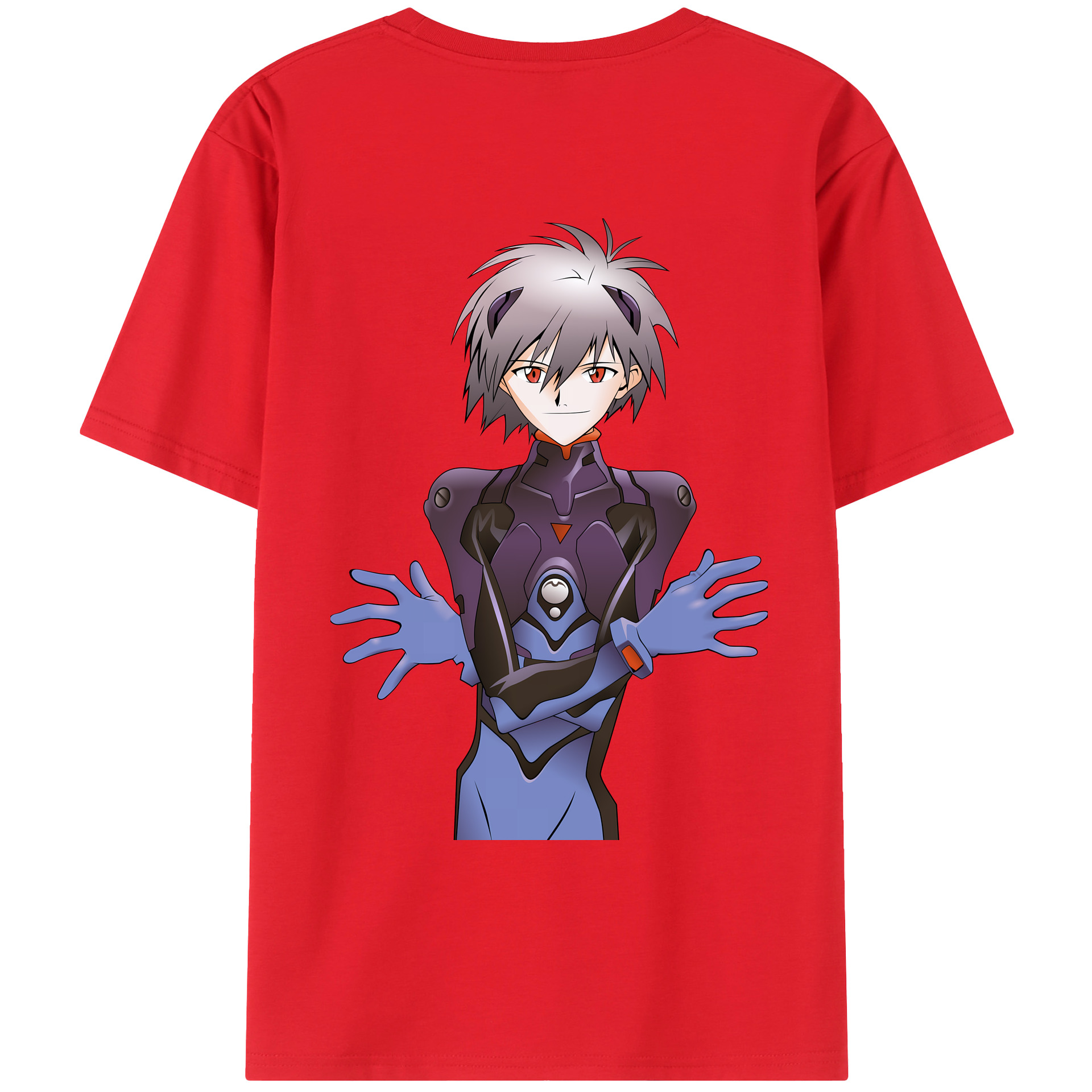 （画像用） EVA 新世紀エヴァンゲリオン レディース半袖Tシャツ(バックプリント)