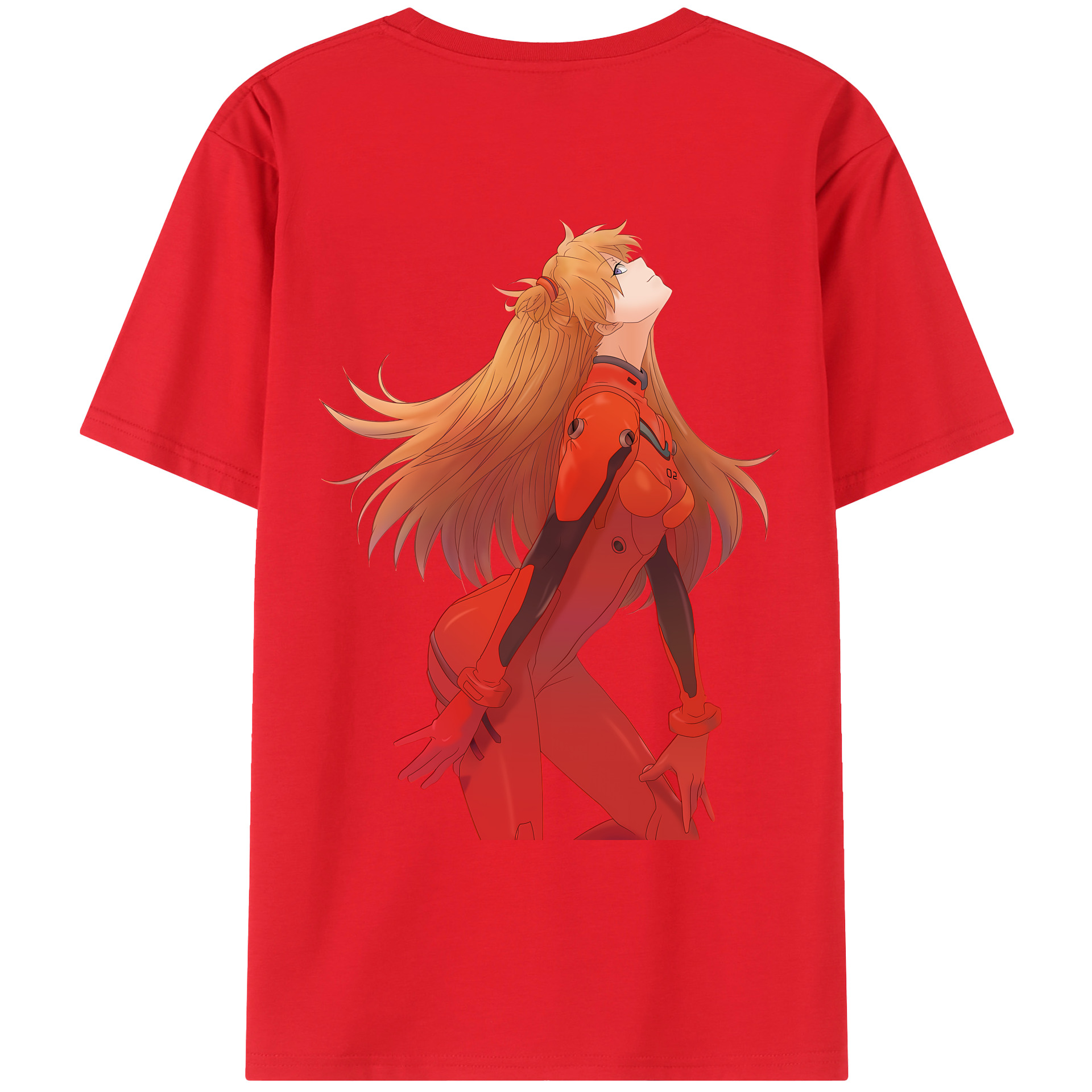 （画像用） EVA 新世紀エヴァンゲリオン レディース半袖Tシャツ(バックプリント)