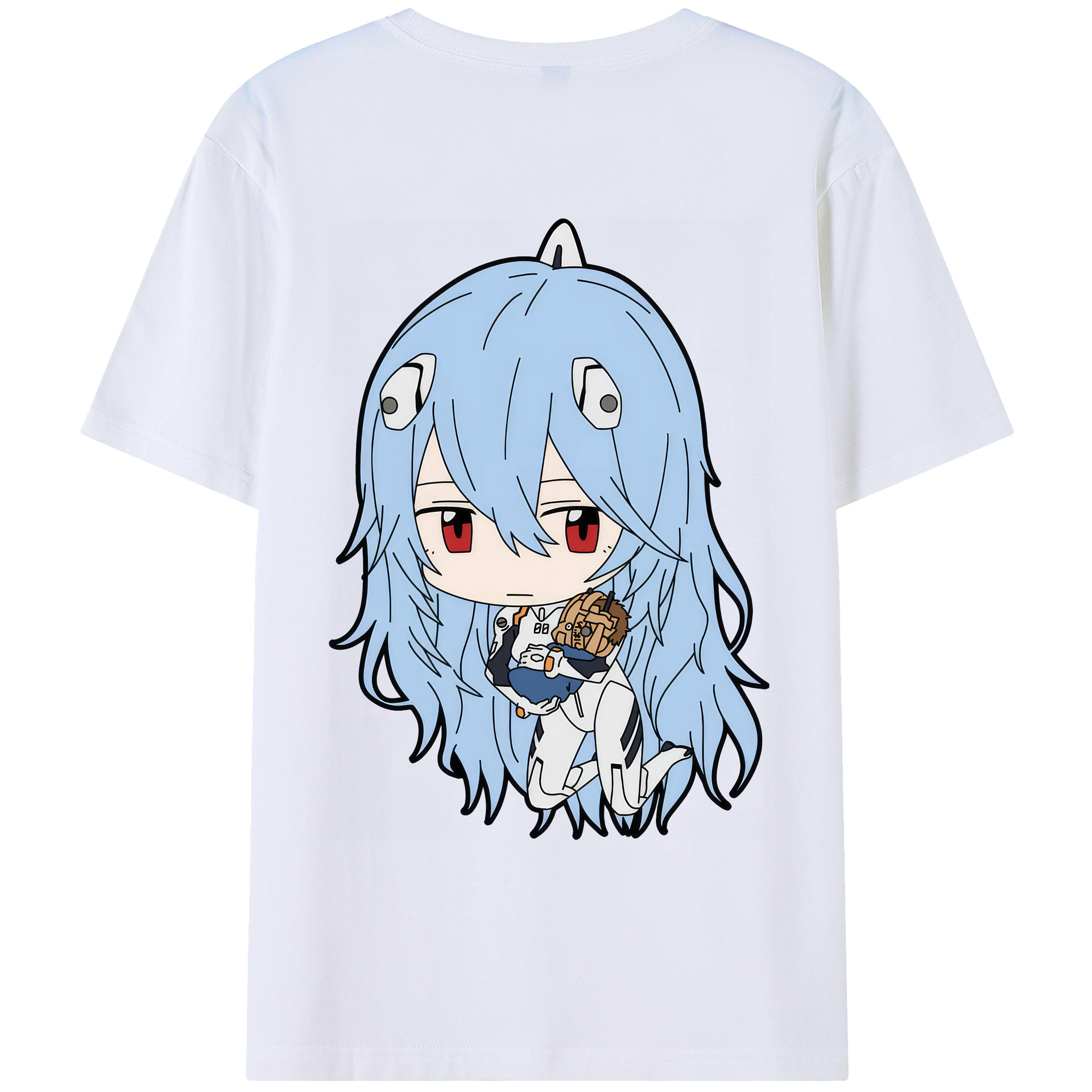 （画像用） EVA 新世紀エヴァンゲリオン レディース半袖Tシャツ(バックプリント)