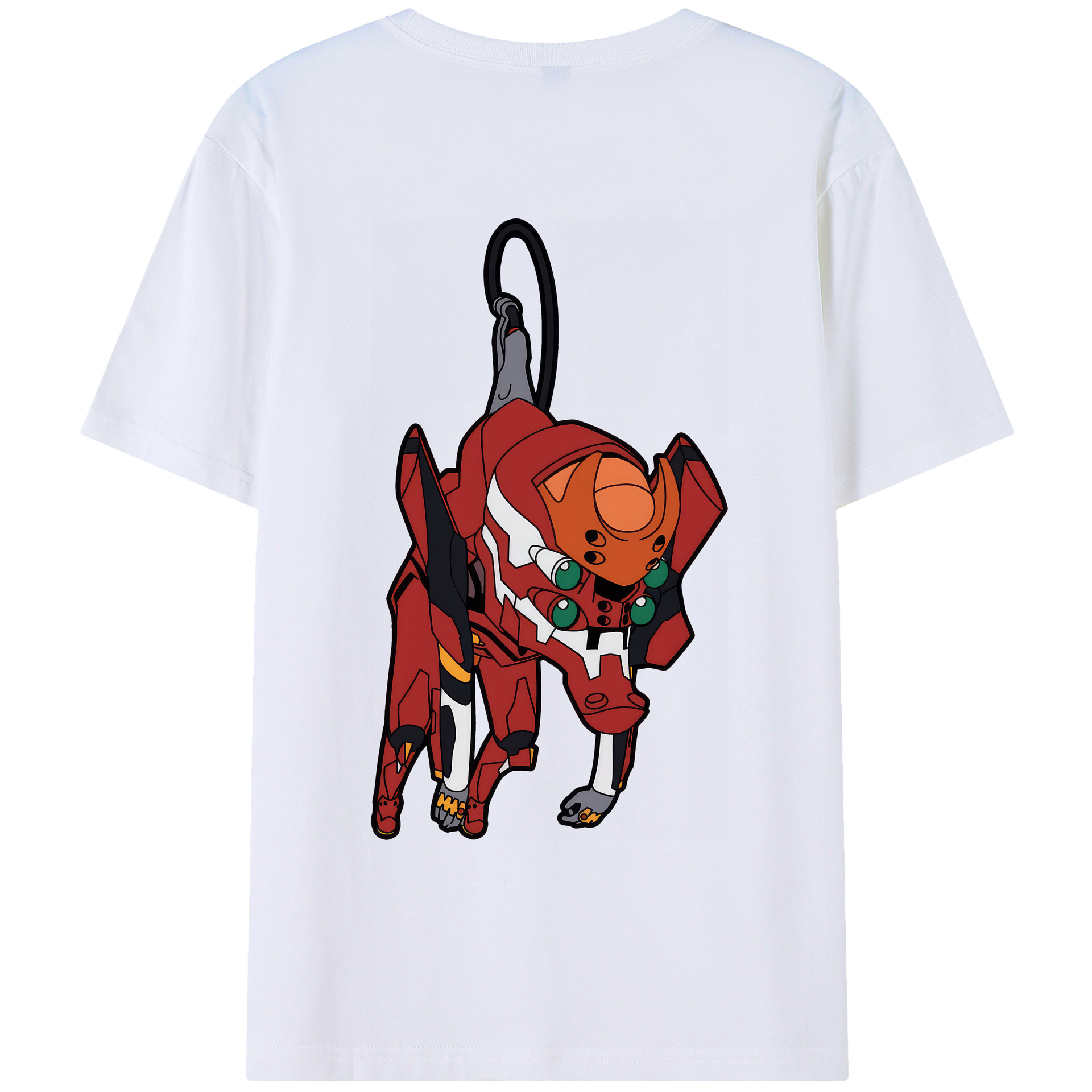 （画像用） EVA 新世紀エヴァンゲリオン レディース半袖Tシャツ(バックプリント)
