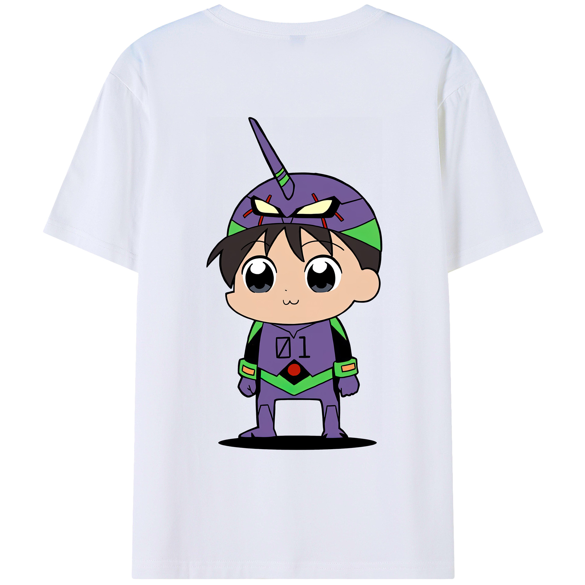 （画像用） EVA 新世紀エヴァンゲリオン レディース半袖Tシャツ(バックプリント)