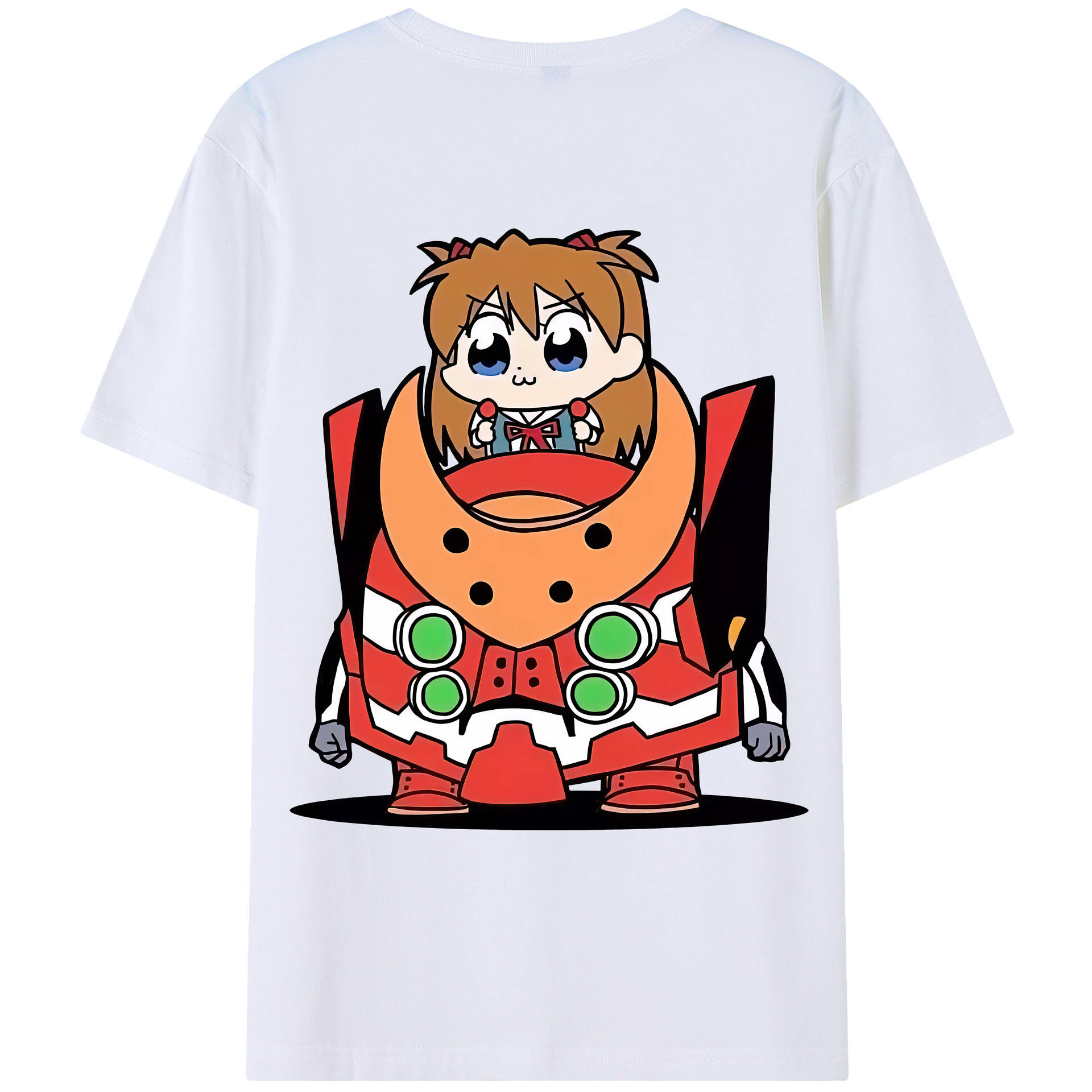 （画像用） EVA 新世紀エヴァンゲリオン レディース半袖Tシャツ(バックプリント)