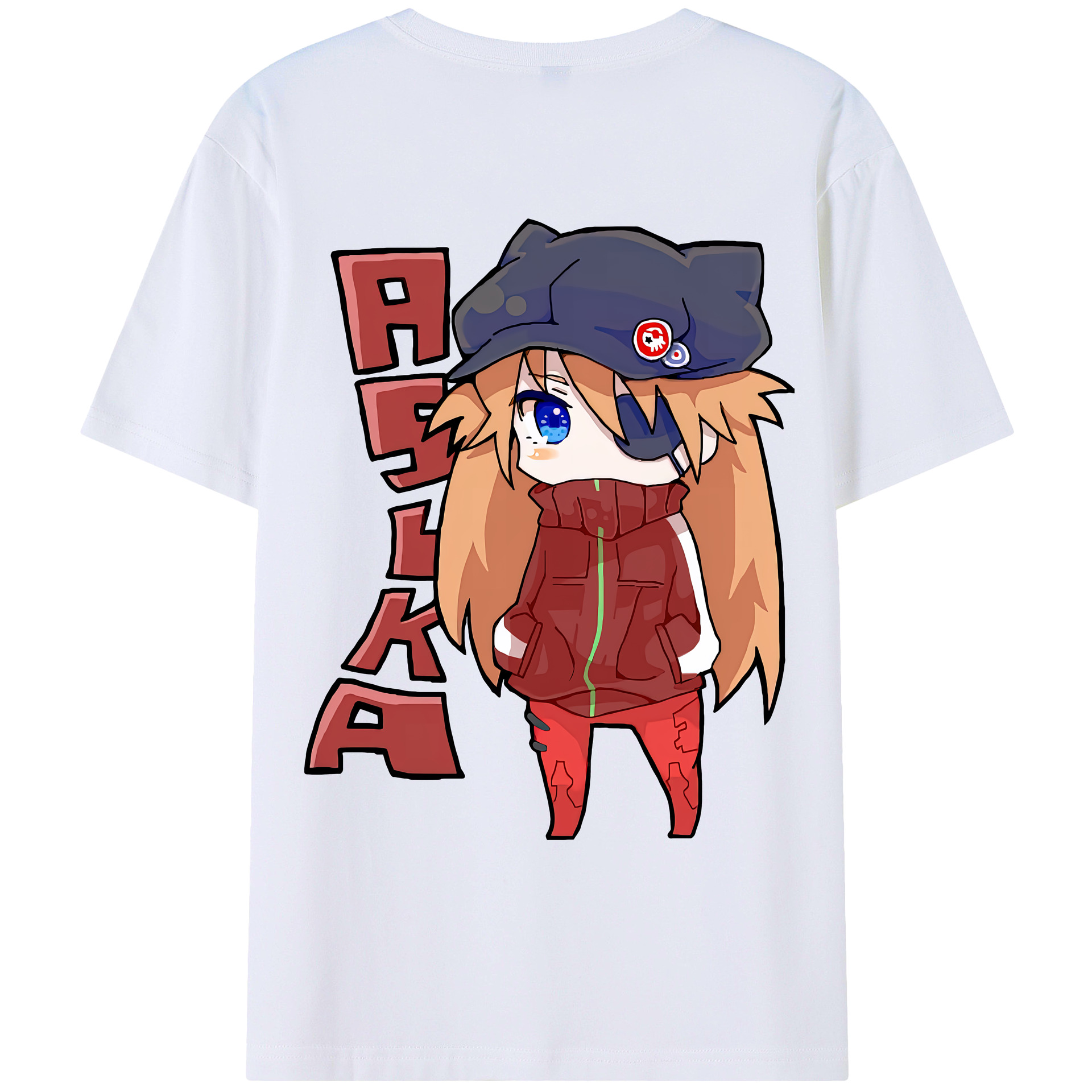 （画像用） EVA 新世紀エヴァンゲリオン レディース半袖Tシャツ(バックプリント)