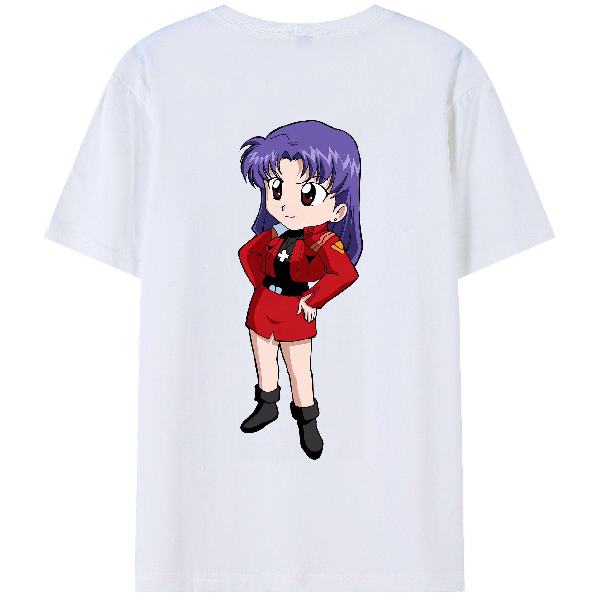 （画像用） EVA 新世紀エヴァンゲリオン レディース半袖Tシャツ(バックプリント)