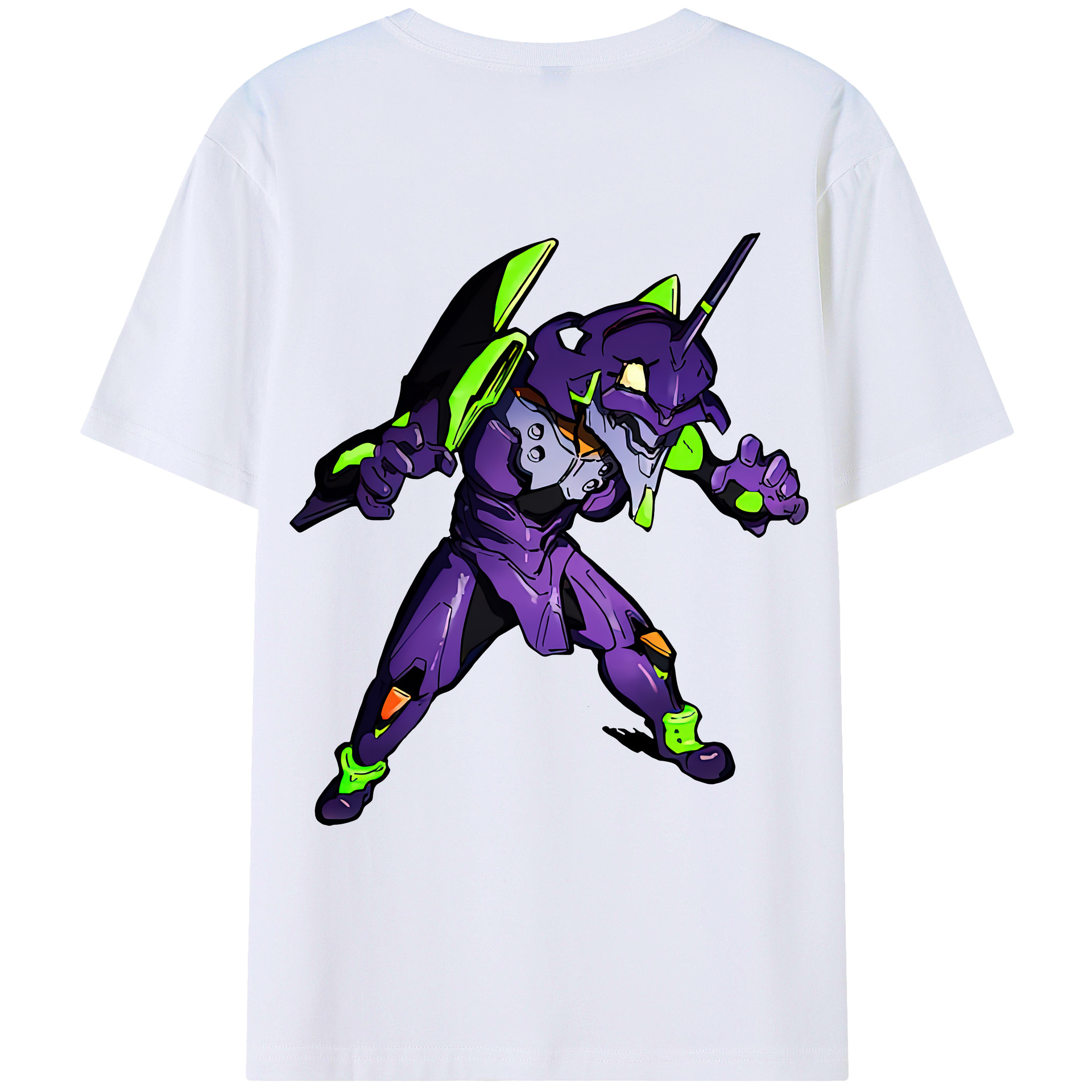 （画像用） EVA 新世紀エヴァンゲリオン レディース半袖Tシャツ(バックプリント)