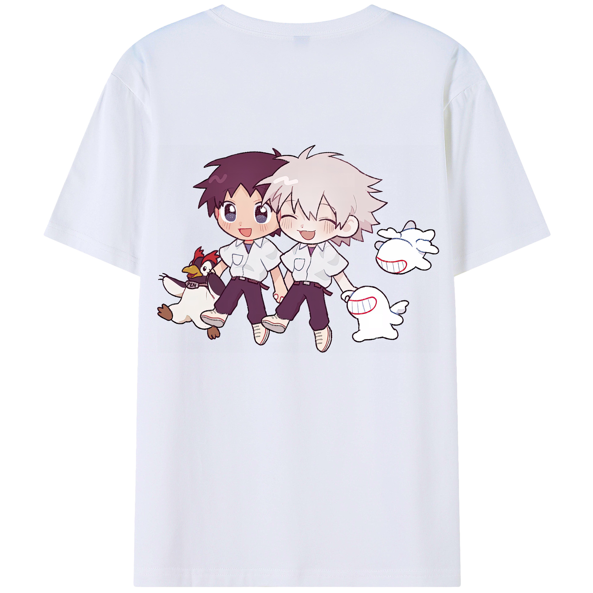 （画像用） EVA 新世紀エヴァンゲリオン レディース半袖Tシャツ(バックプリント)