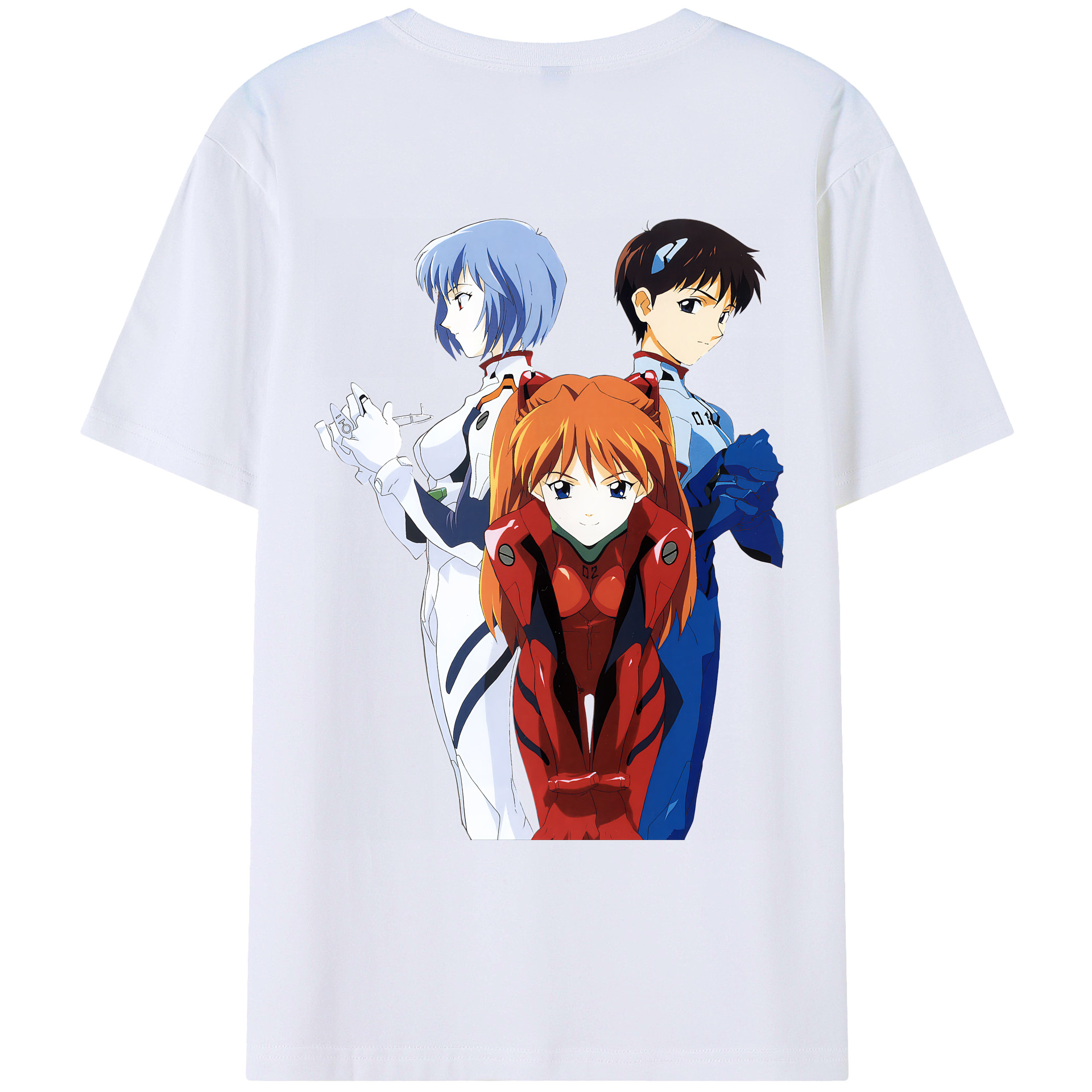 （画像用） EVA 新世紀エヴァンゲリオン レディース半袖Tシャツ(バックプリント)