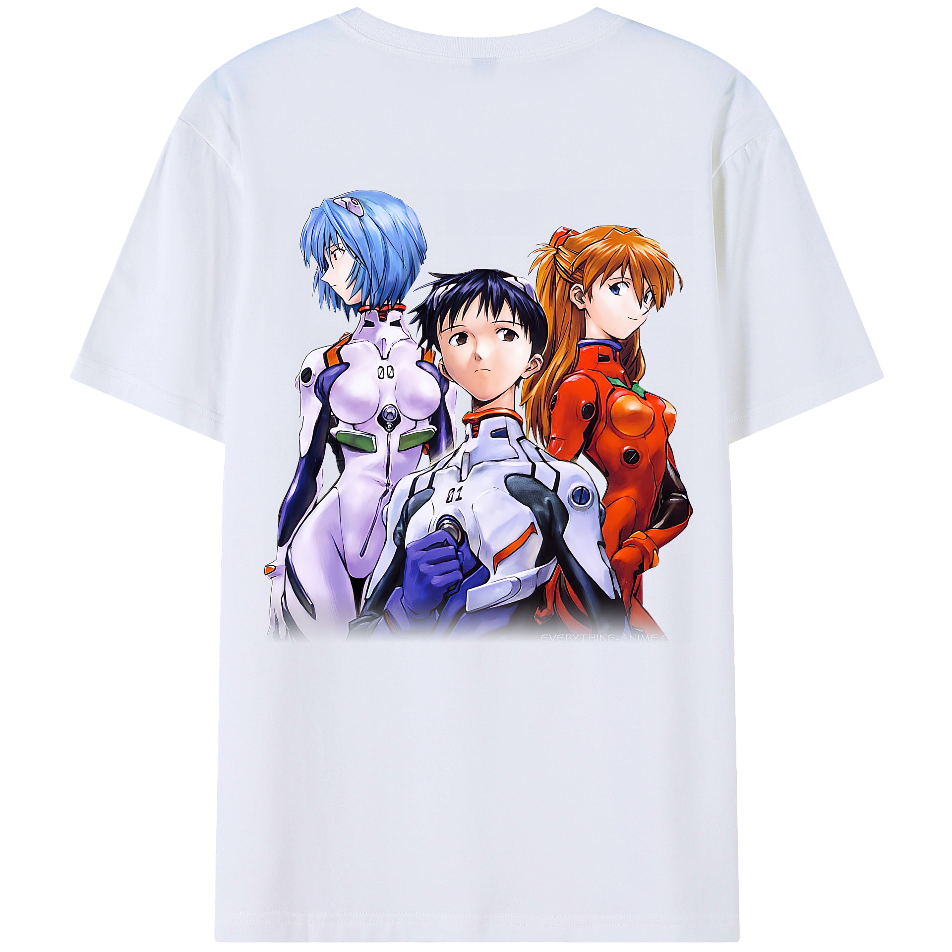 （画像用） EVA 新世紀エヴァンゲリオン レディース半袖Tシャツ(バックプリント)