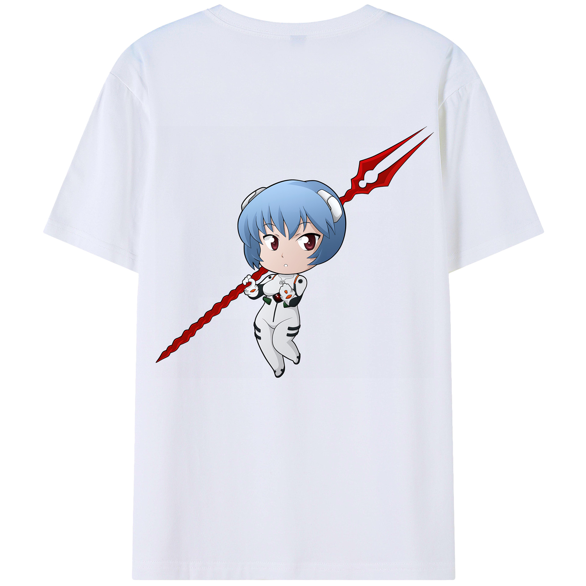 （画像用） EVA 新世紀エヴァンゲリオン レディース半袖Tシャツ(バックプリント)