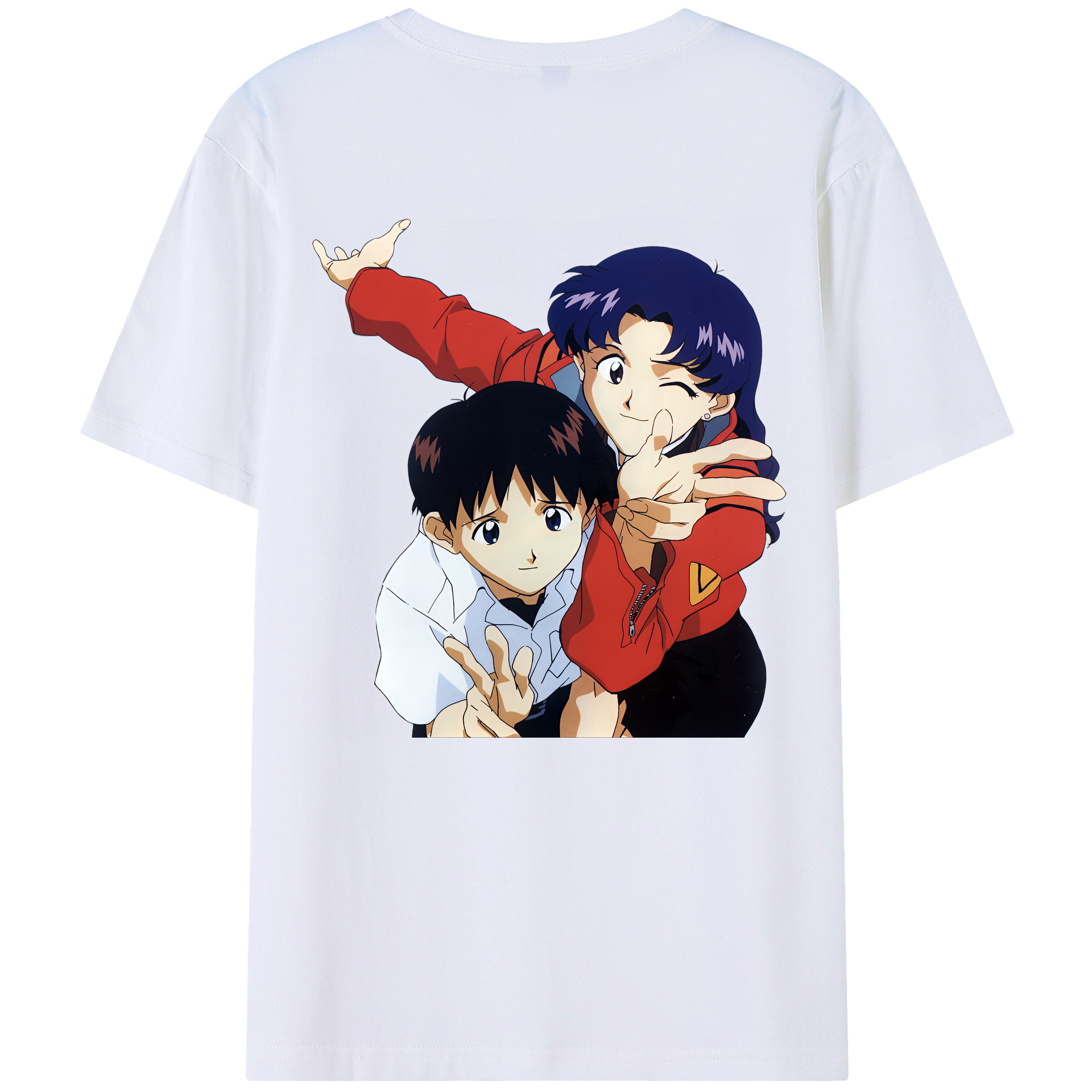 （画像用） EVA 新世紀エヴァンゲリオン レディース半袖Tシャツ(バックプリント)