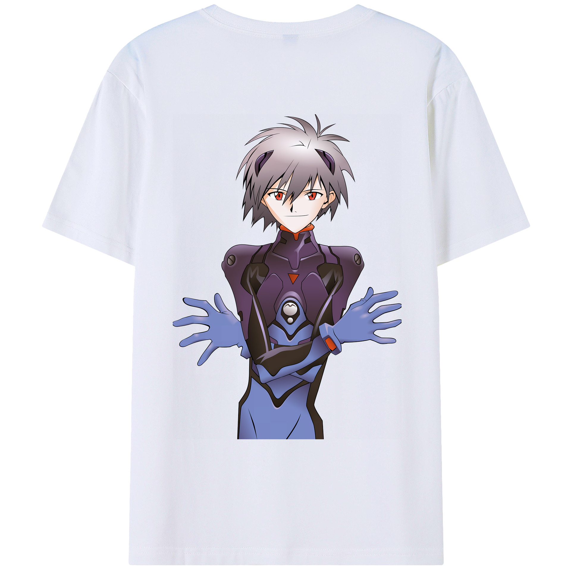 （画像用） EVA 新世紀エヴァンゲリオン レディース半袖Tシャツ(バックプリント)