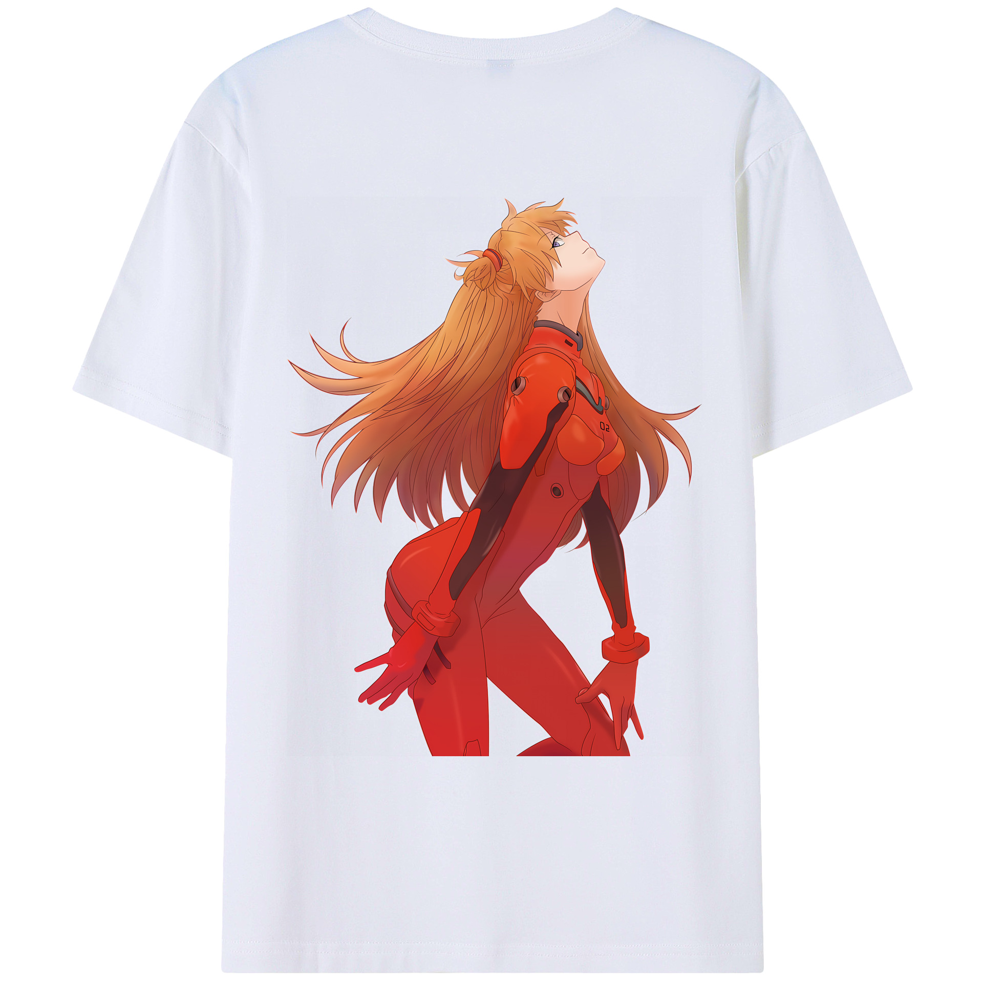 （画像用） EVA 新世紀エヴァンゲリオン レディース半袖Tシャツ(バックプリント)