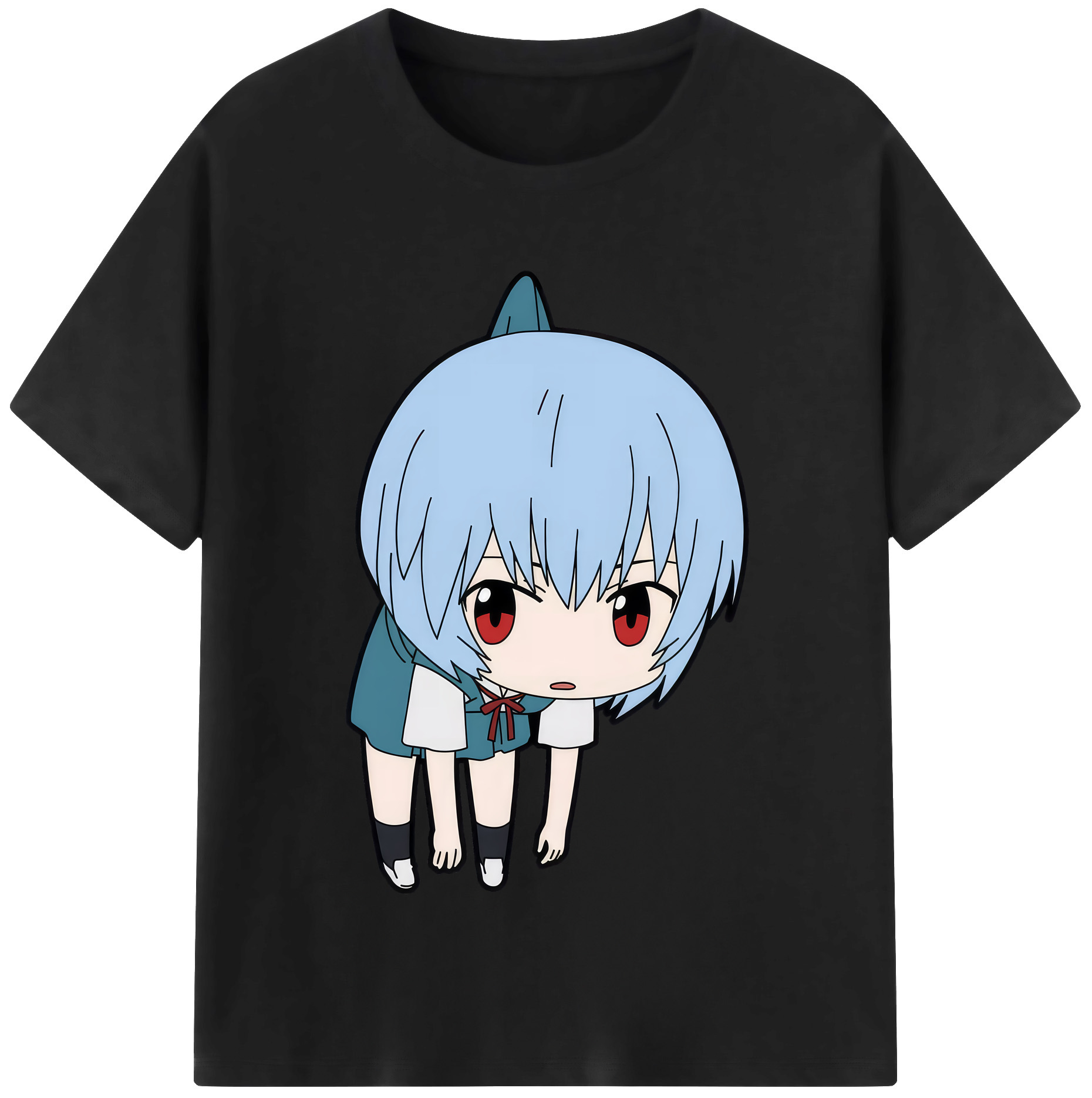 （画像用） EVA 新世紀エヴァンゲリオン レディースカジュアルプリントTシャツ（綿100％）