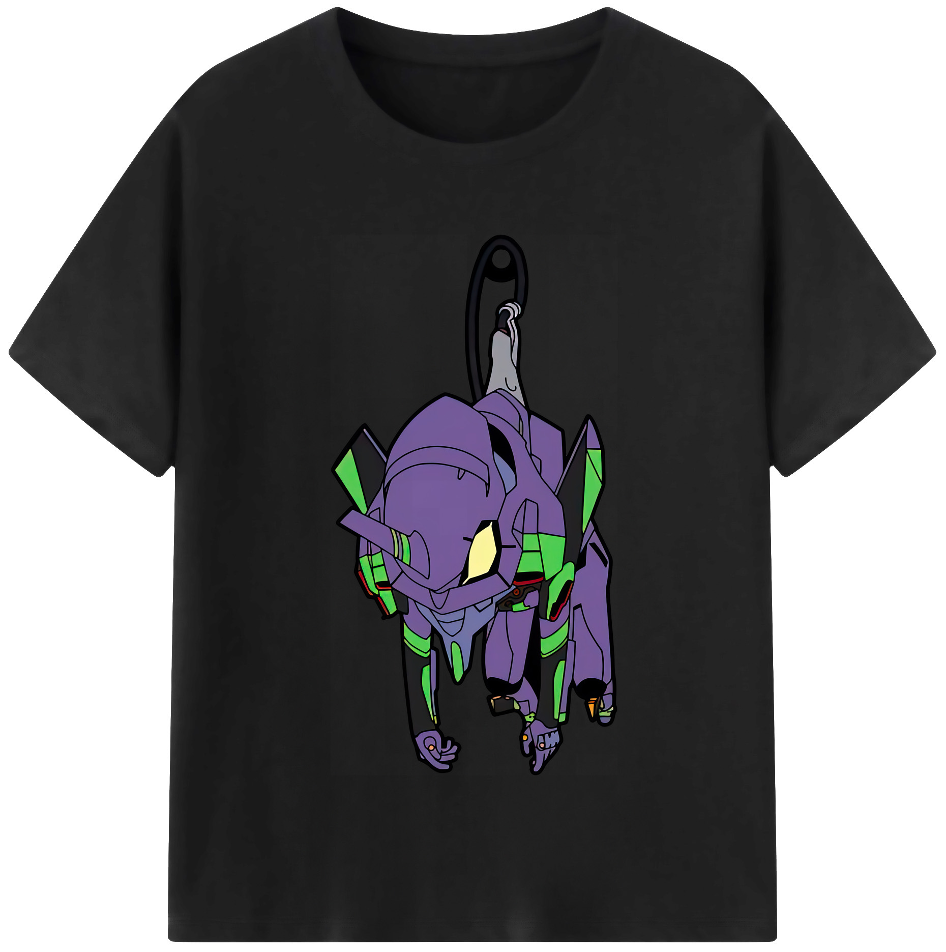 （画像用） EVA 新世紀エヴァンゲリオン レディースカジュアルプリントTシャツ（綿100％）