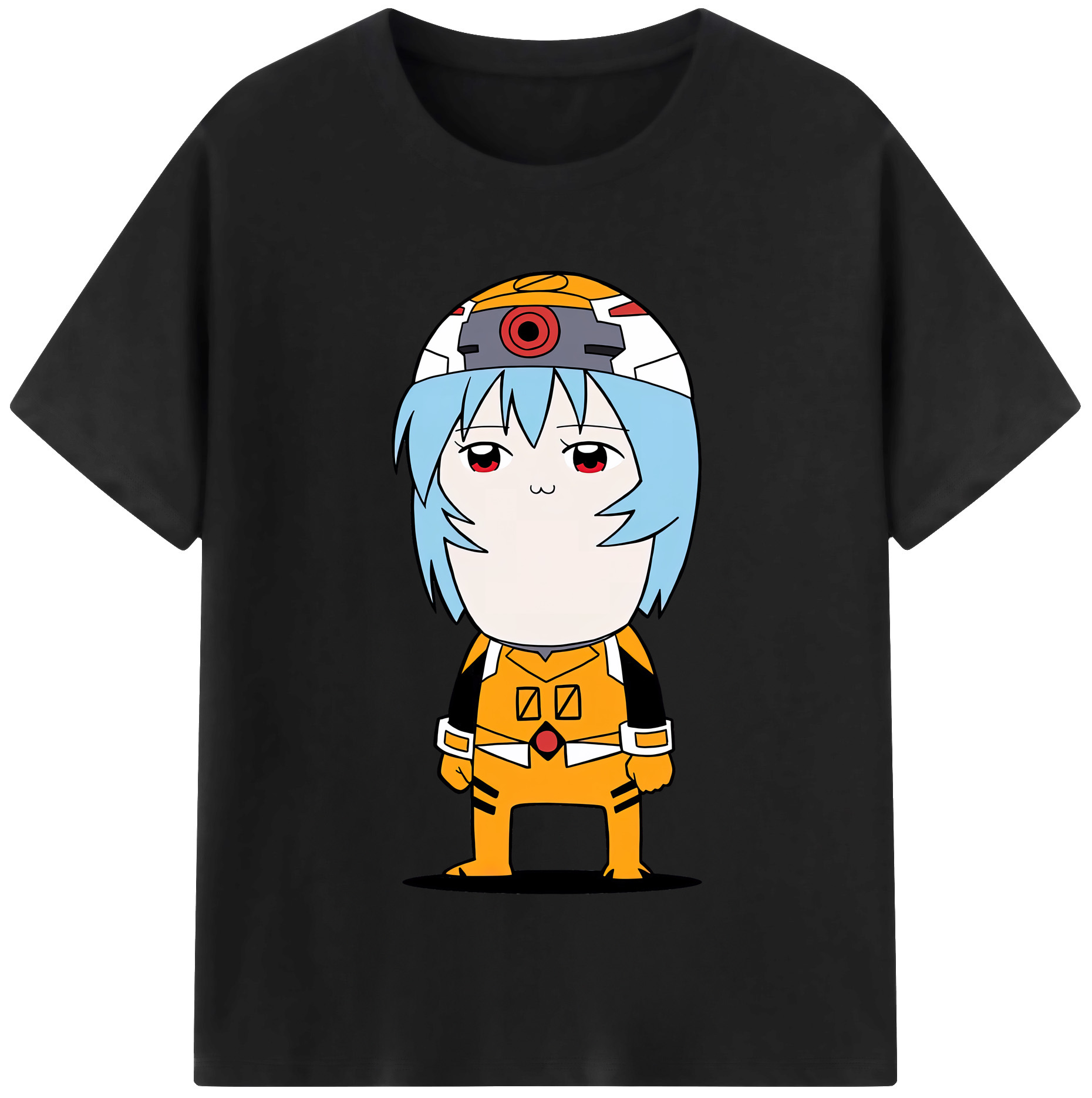 （画像用） EVA 新世紀エヴァンゲリオン レディースカジュアルプリントTシャツ（綿100％）