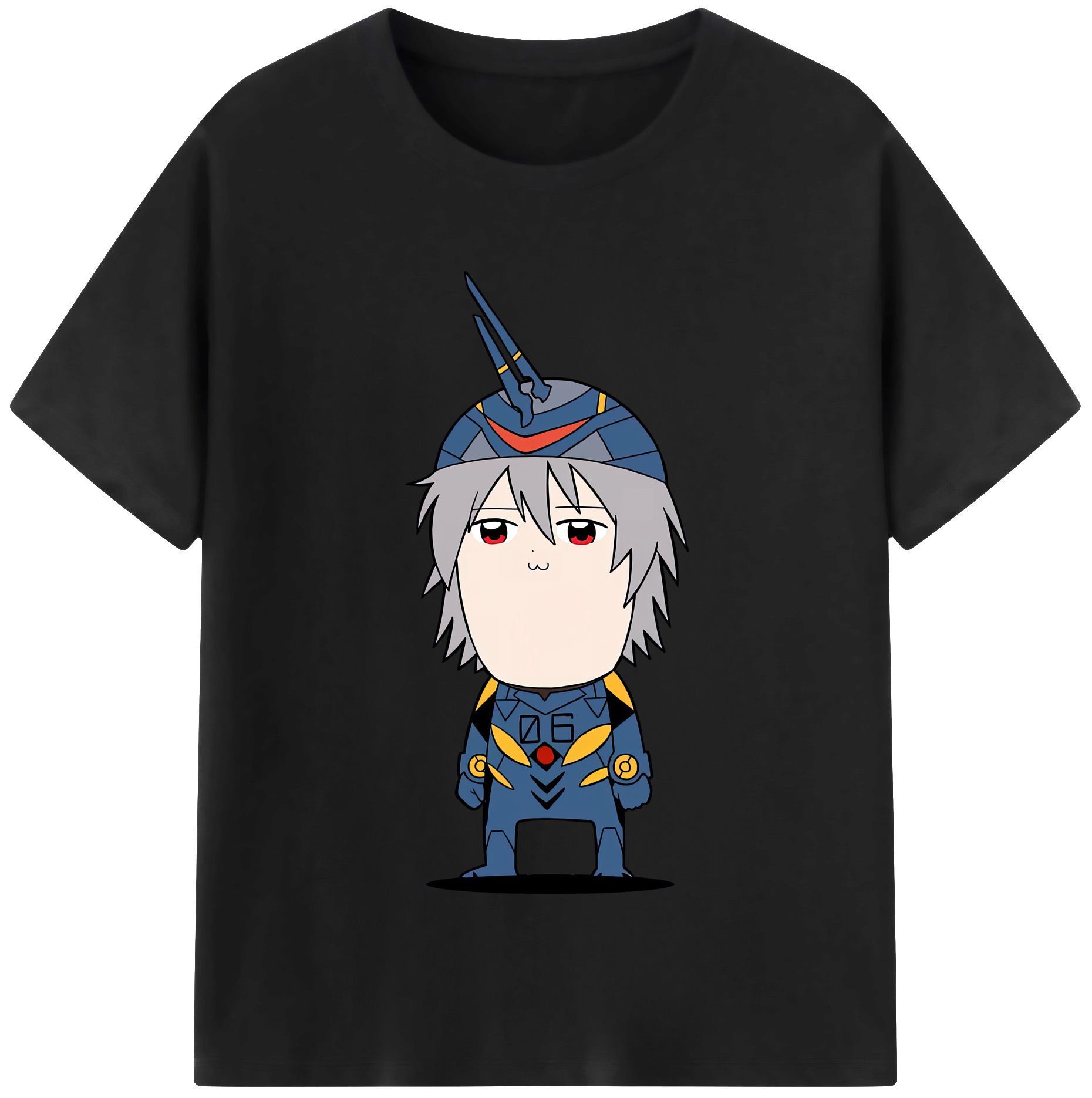 （画像用） EVA 新世紀エヴァンゲリオン レディースカジュアルプリントTシャツ（綿100％）