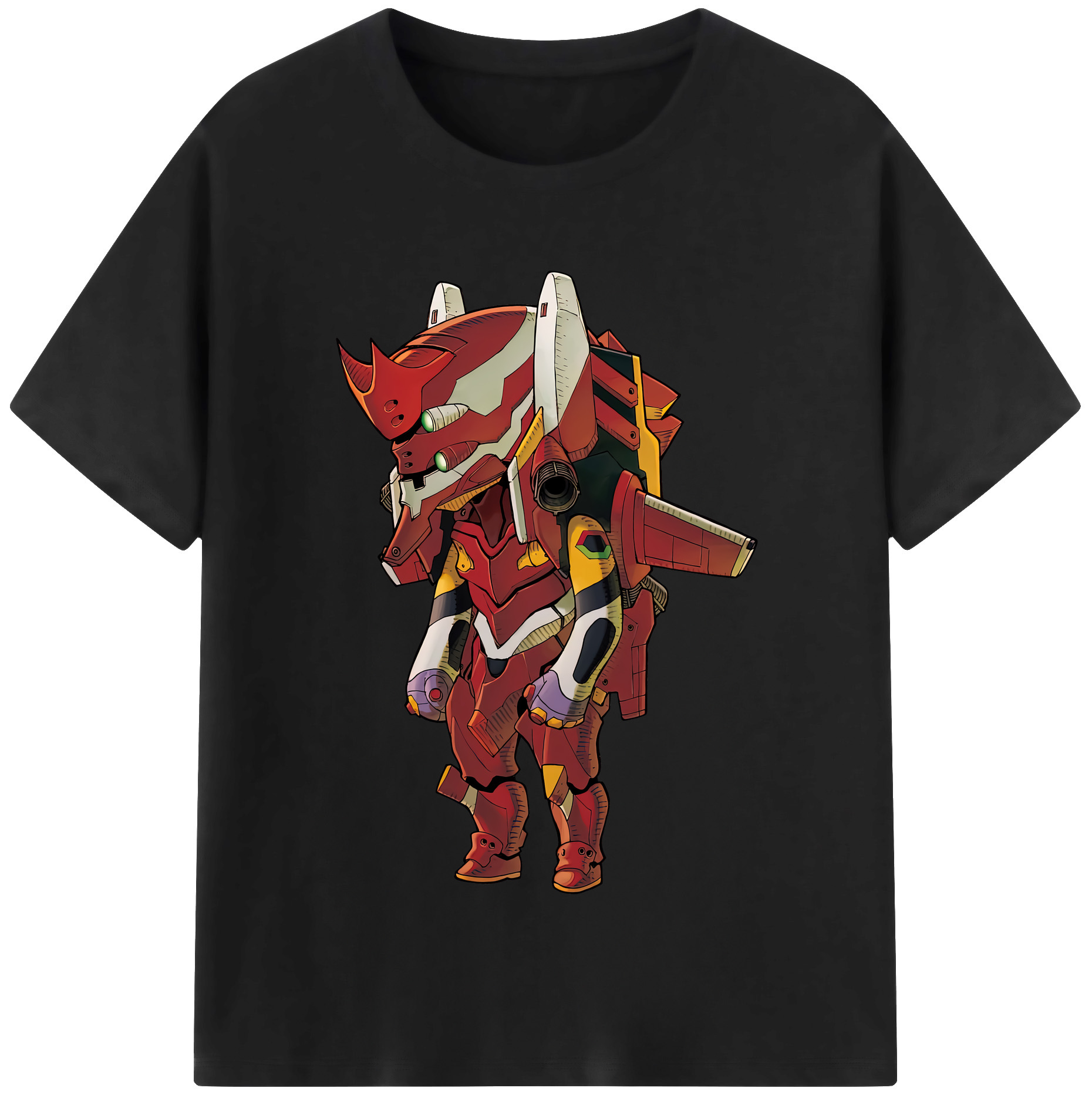（画像用） EVA 新世紀エヴァンゲリオン レディースカジュアルプリントTシャツ（綿100％）