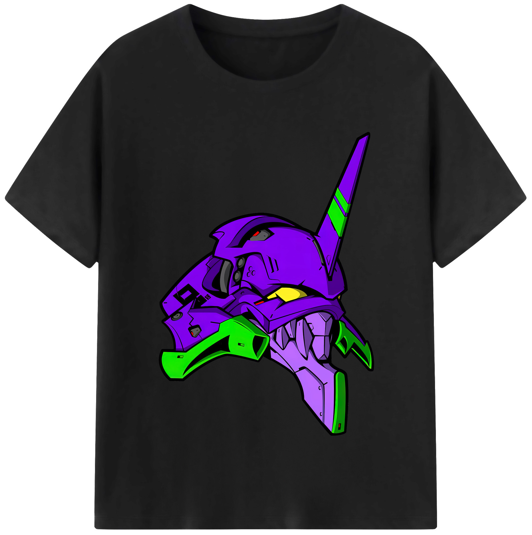 （画像用） EVA 新世紀エヴァンゲリオン レディースカジュアルプリントTシャツ（綿100％）