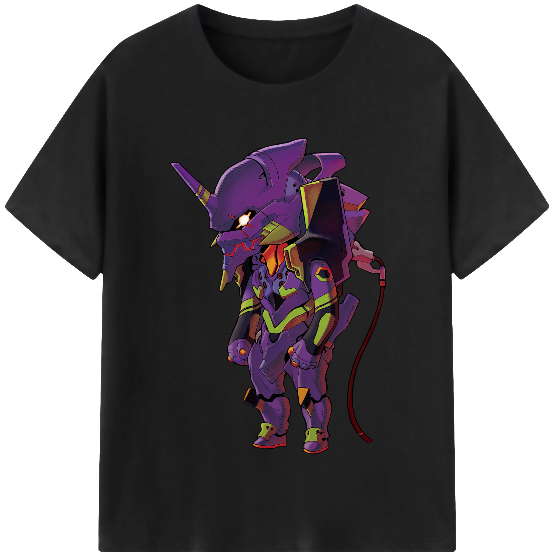 （画像用） EVA 新世紀エヴァンゲリオン レディースカジュアルプリントTシャツ（綿100％）