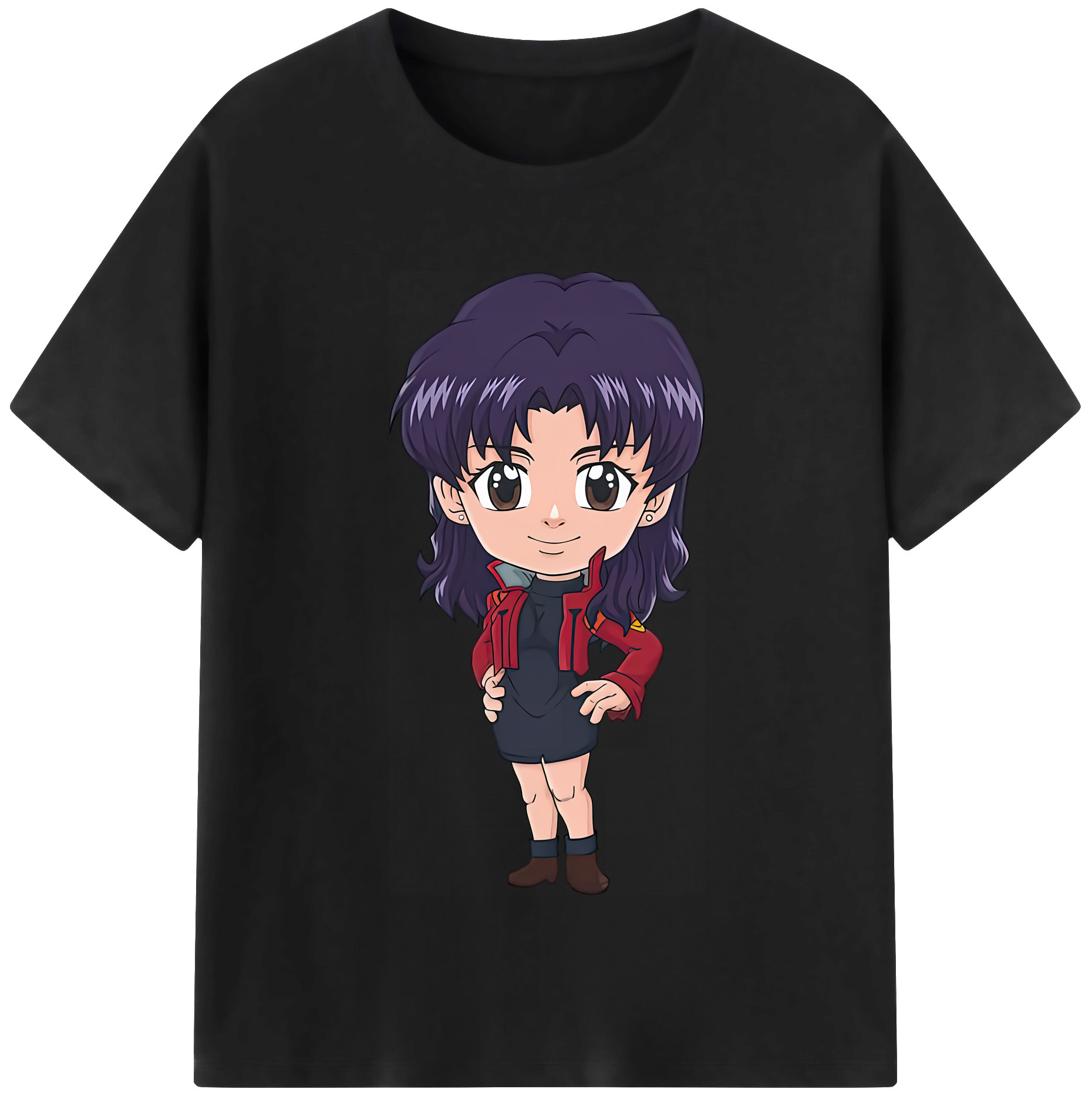 （画像用） EVA 新世紀エヴァンゲリオン レディースカジュアルプリントTシャツ（綿100％）