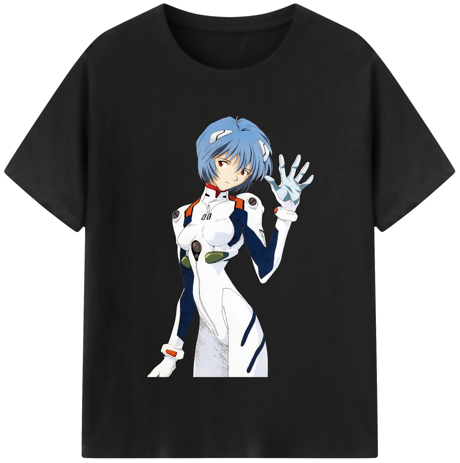 （画像用） EVA 新世紀エヴァンゲリオン レディースカジュアルプリントTシャツ（綿100％）