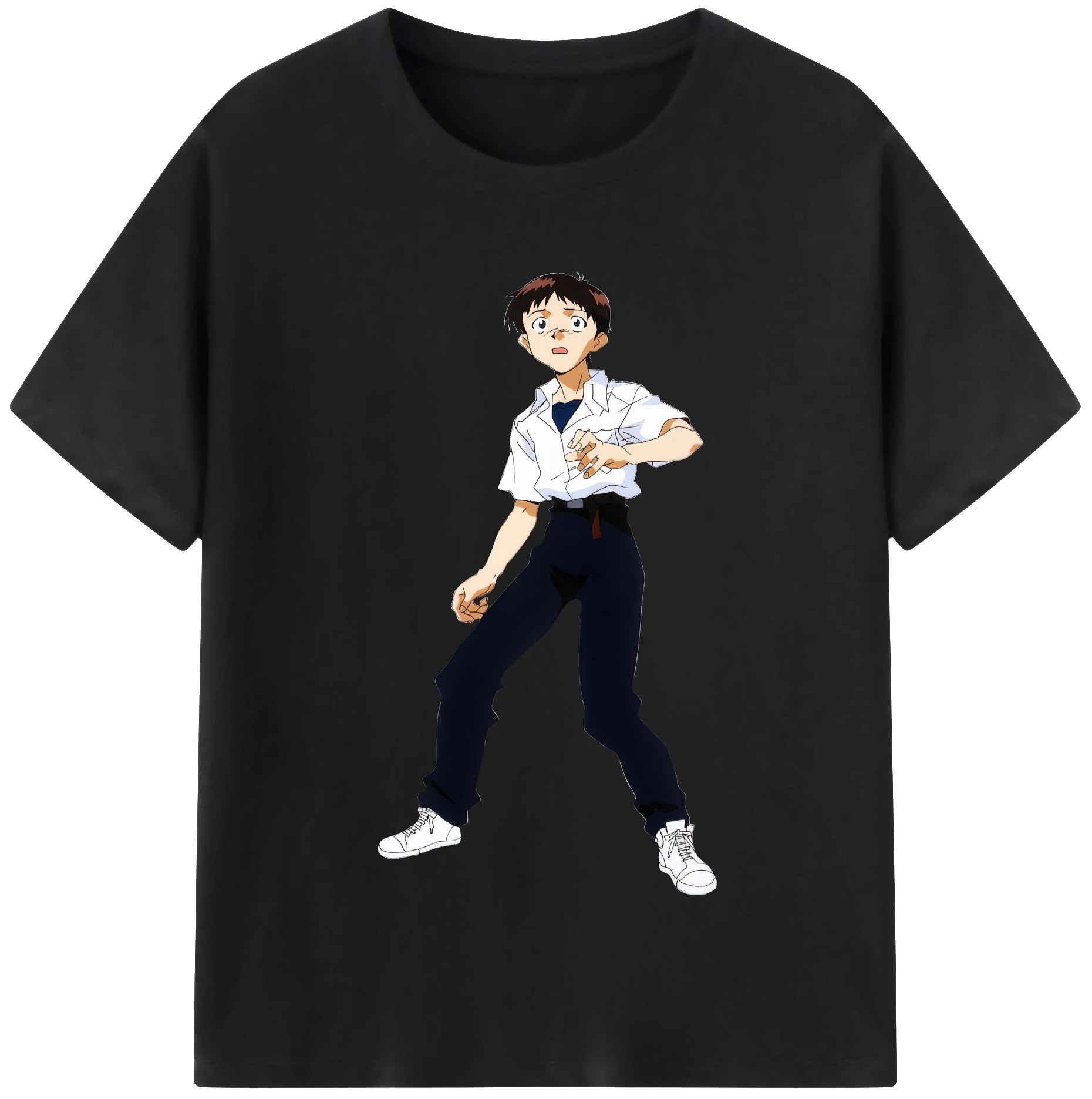 （画像用） EVA 新世紀エヴァンゲリオン レディースカジュアルプリントTシャツ（綿100％）