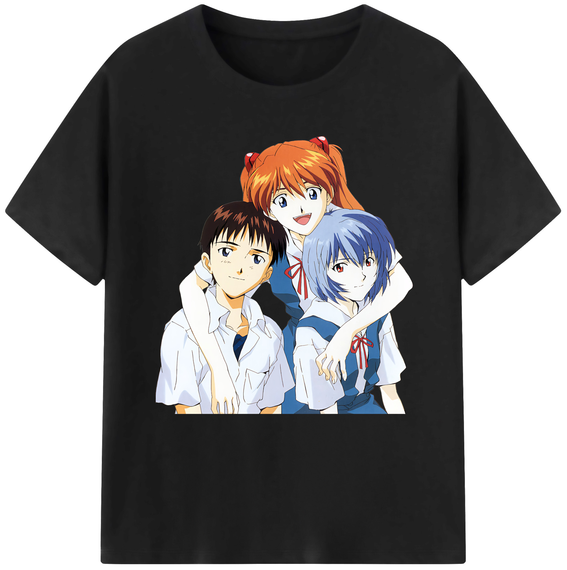 （画像用） EVA 新世紀エヴァンゲリオン レディースカジュアルプリントTシャツ（綿100％）