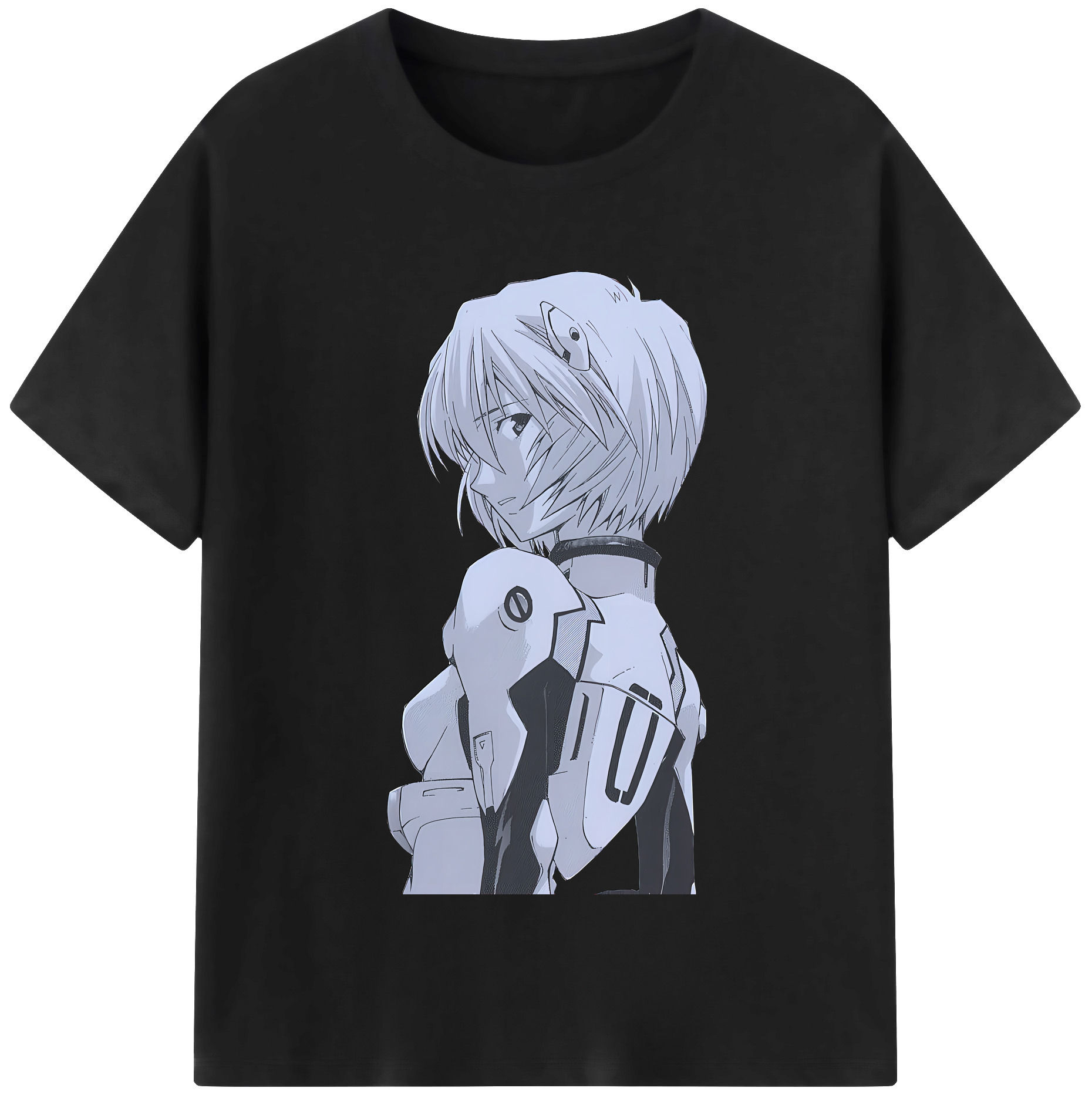 （画像用） EVA 新世紀エヴァンゲリオン レディースカジュアルプリントTシャツ（綿100％）