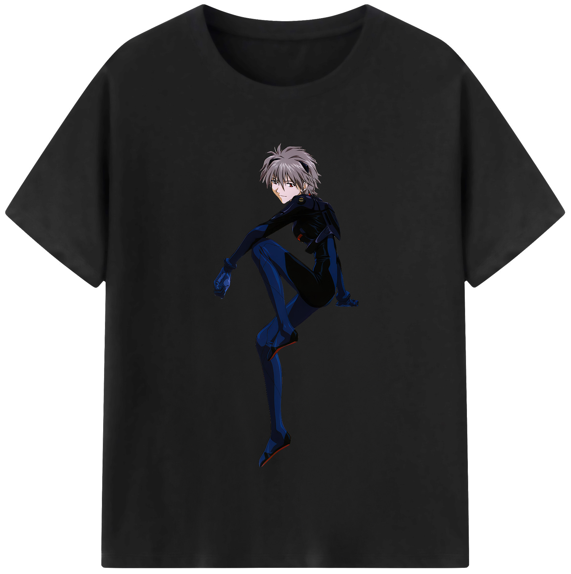 （画像用） EVA 新世紀エヴァンゲリオン レディースカジュアルプリントTシャツ（綿100％）