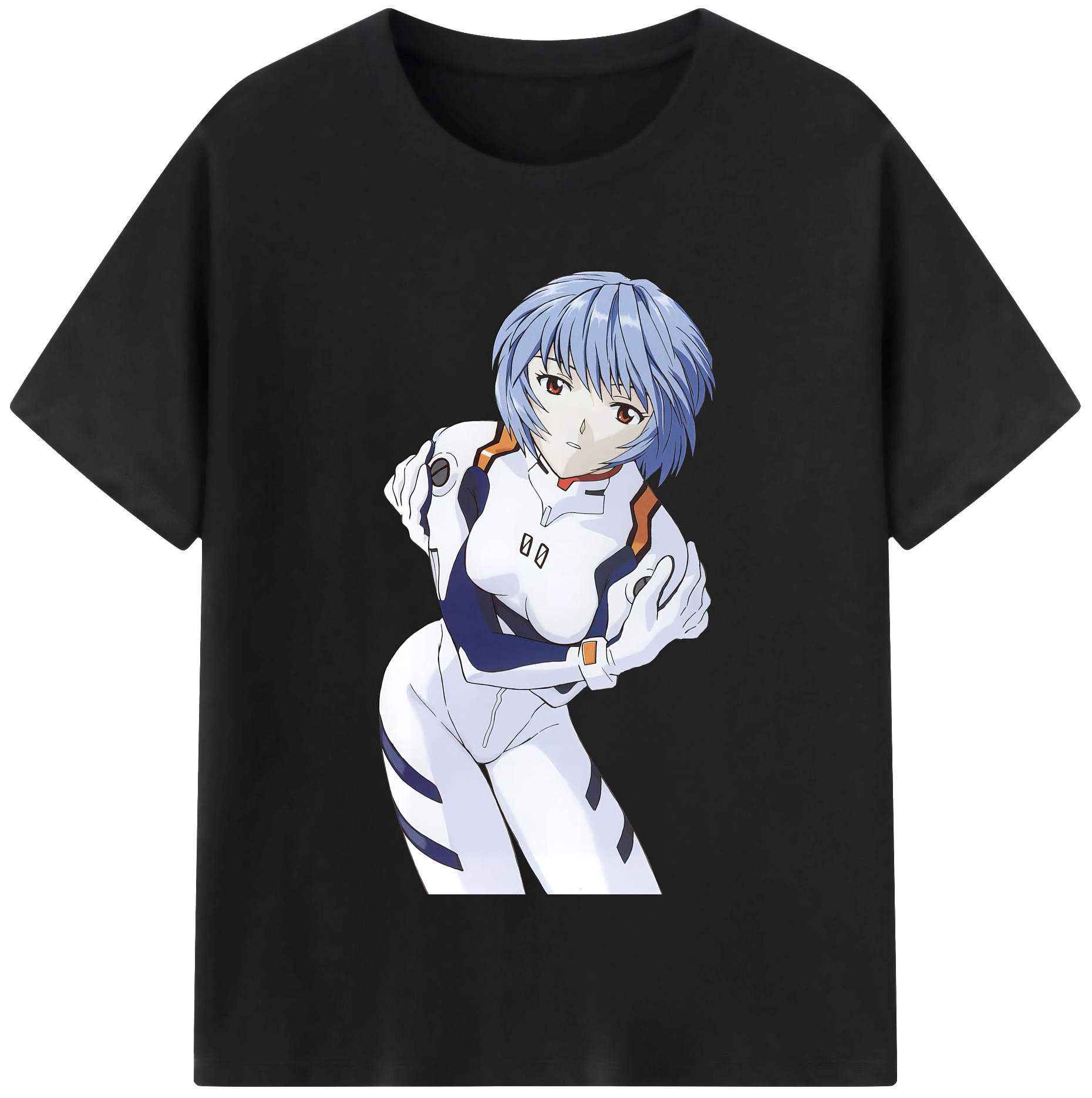 （画像用） EVA 新世紀エヴァンゲリオン レディースカジュアルプリントTシャツ（綿100％）