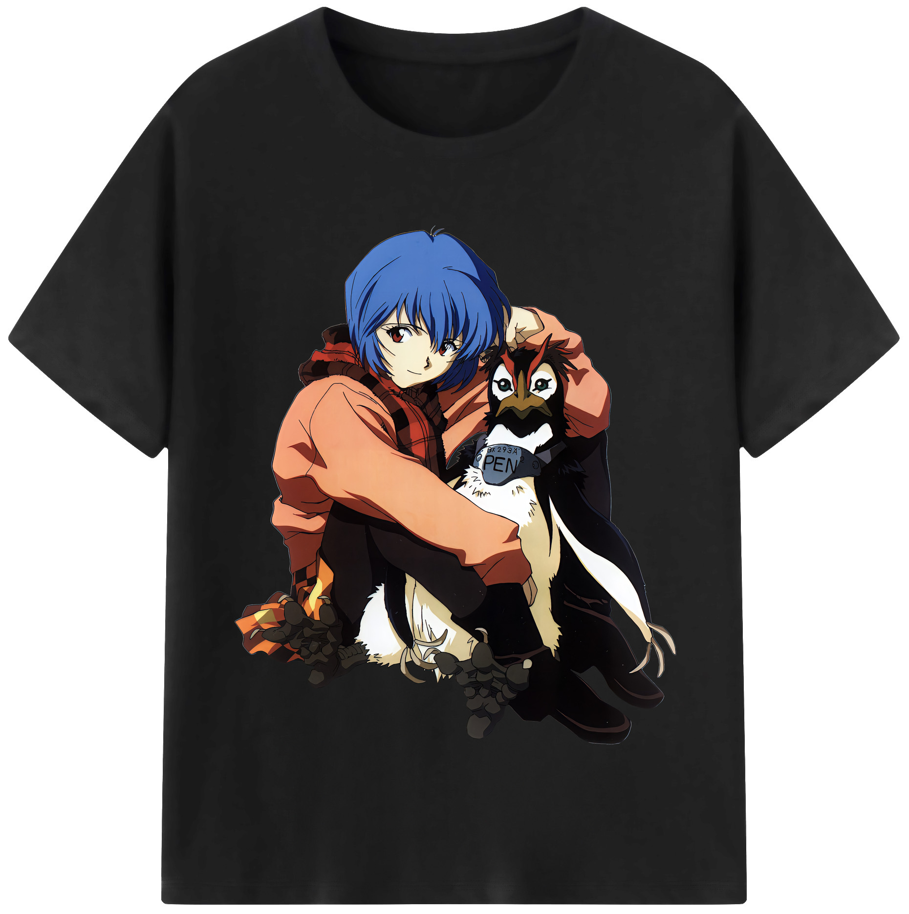 （画像用） EVA 新世紀エヴァンゲリオン レディースカジュアルプリントTシャツ（綿100％）