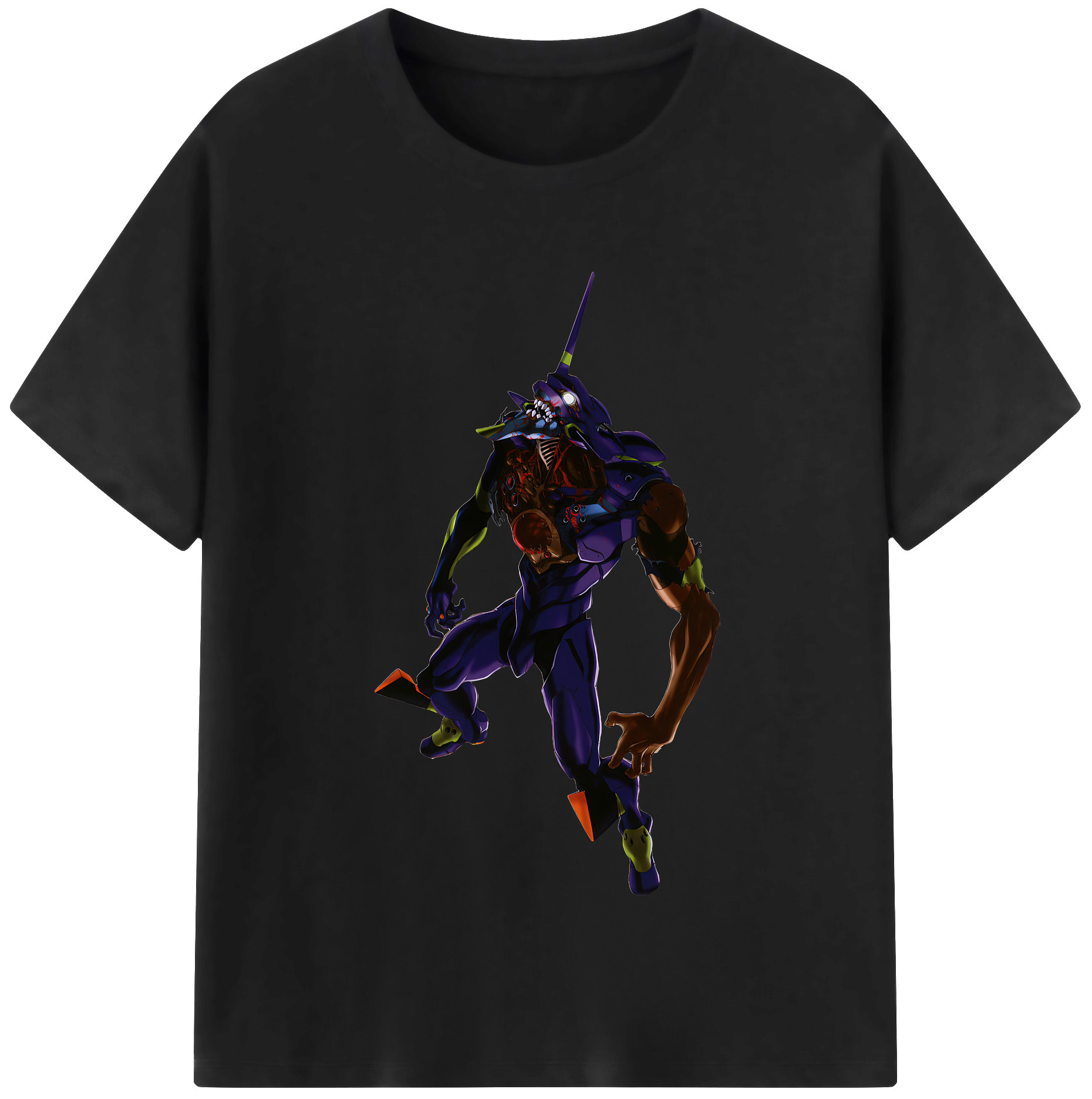 （画像用） EVA 新世紀エヴァンゲリオン レディースカジュアルプリントTシャツ（綿100％）