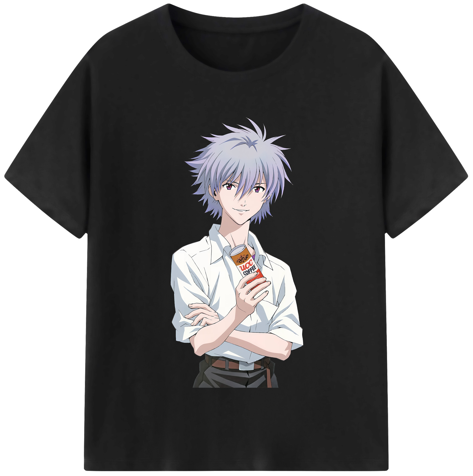 （画像用） EVA 新世紀エヴァンゲリオン レディースカジュアルプリントTシャツ（綿100％）