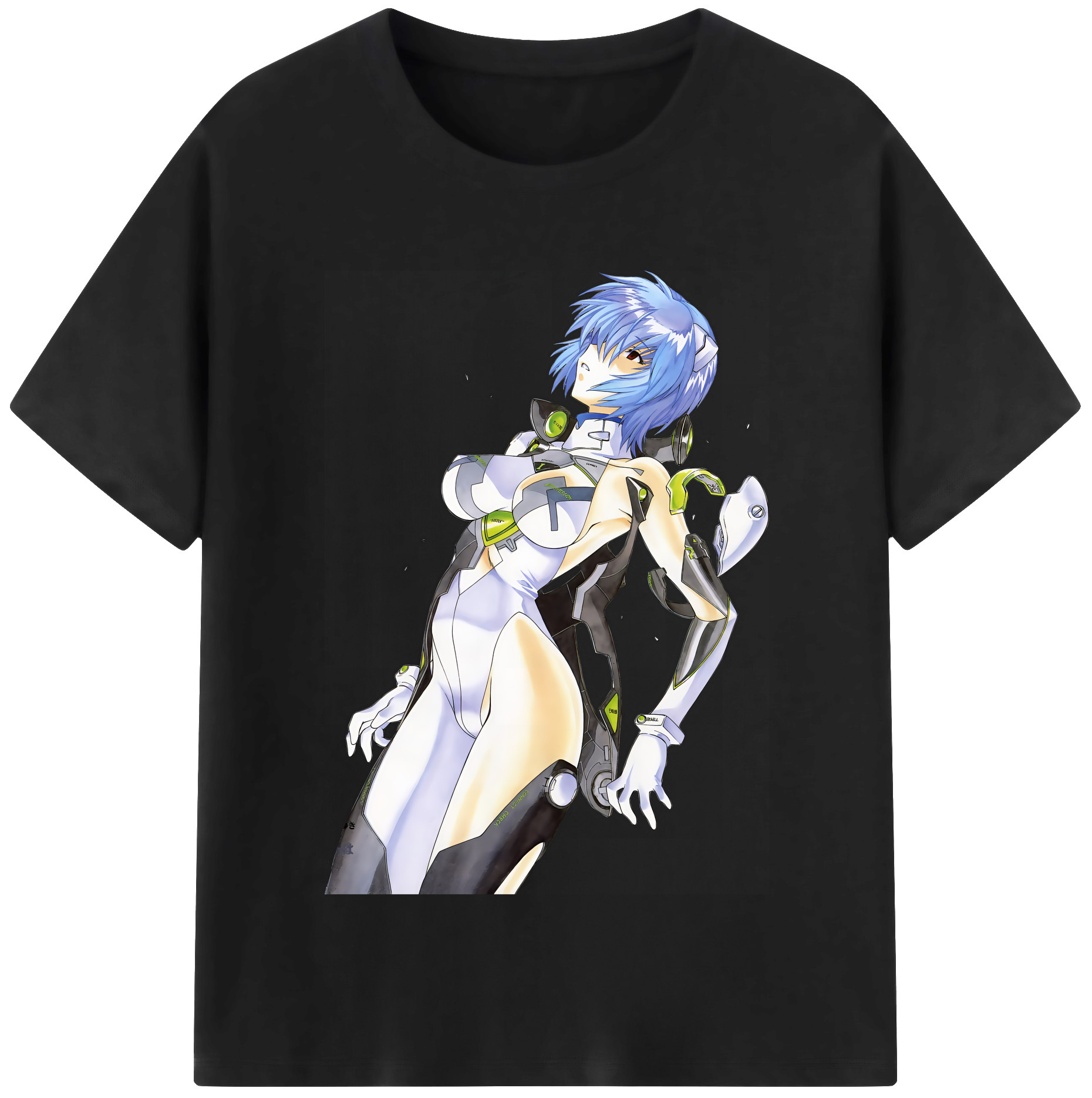 （画像用） EVA 新世紀エヴァンゲリオン レディースカジュアルプリントTシャツ（綿100％）