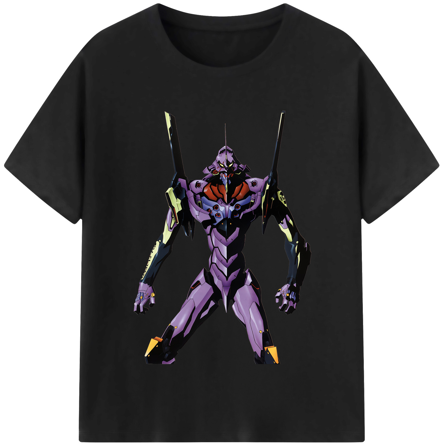 （画像用） EVA 新世紀エヴァンゲリオン レディースカジュアルプリントTシャツ（綿100％）