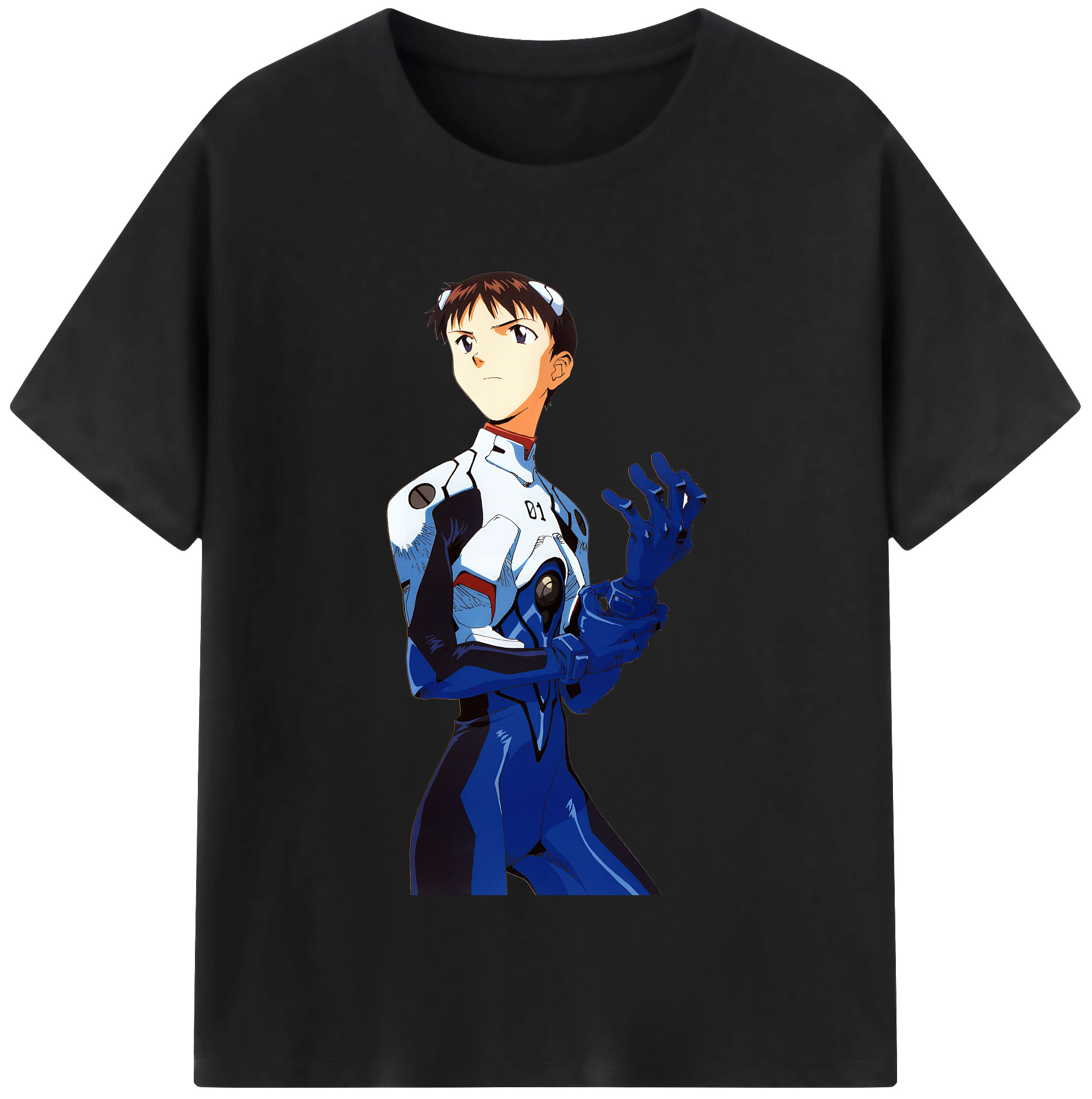 （画像用） EVA 新世紀エヴァンゲリオン レディースカジュアルプリントTシャツ（綿100％）