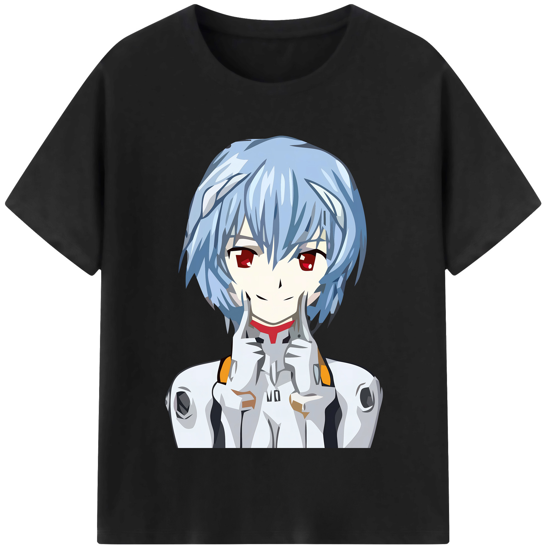 （画像用） EVA 新世紀エヴァンゲリオン レディースカジュアルプリントTシャツ（綿100％）