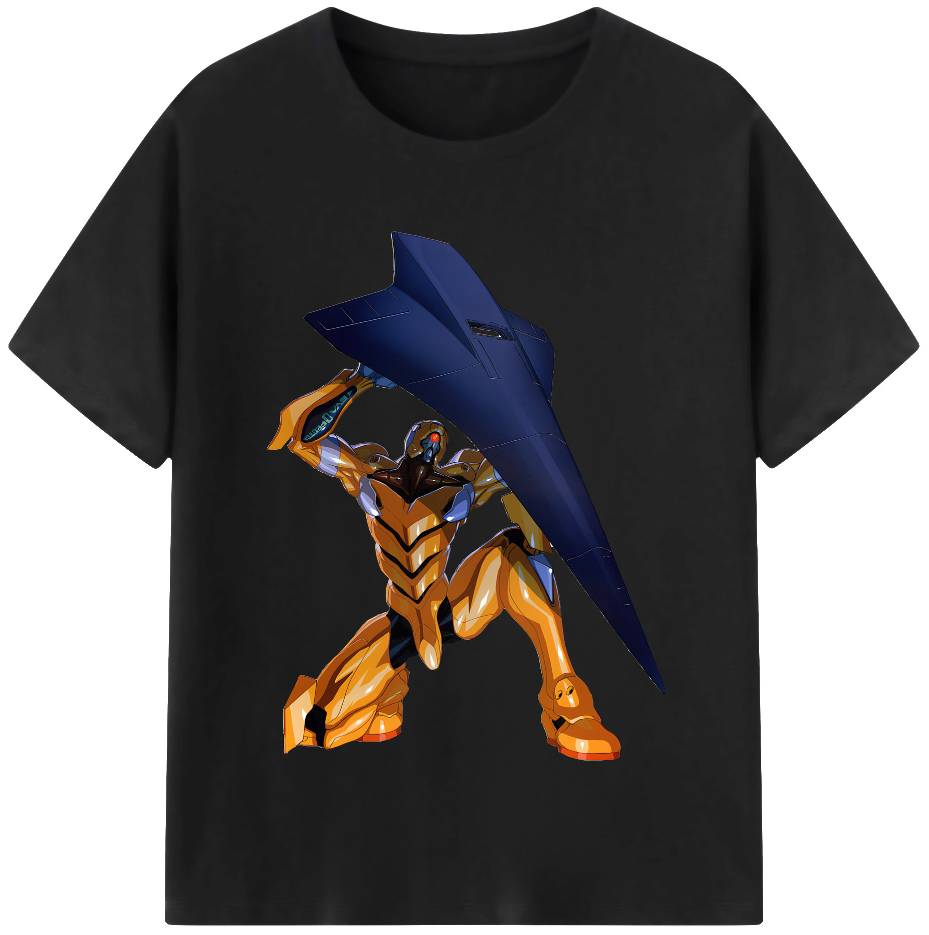 （画像用） EVA 新世紀エヴァンゲリオン レディースカジュアルプリントTシャツ（綿100％）
