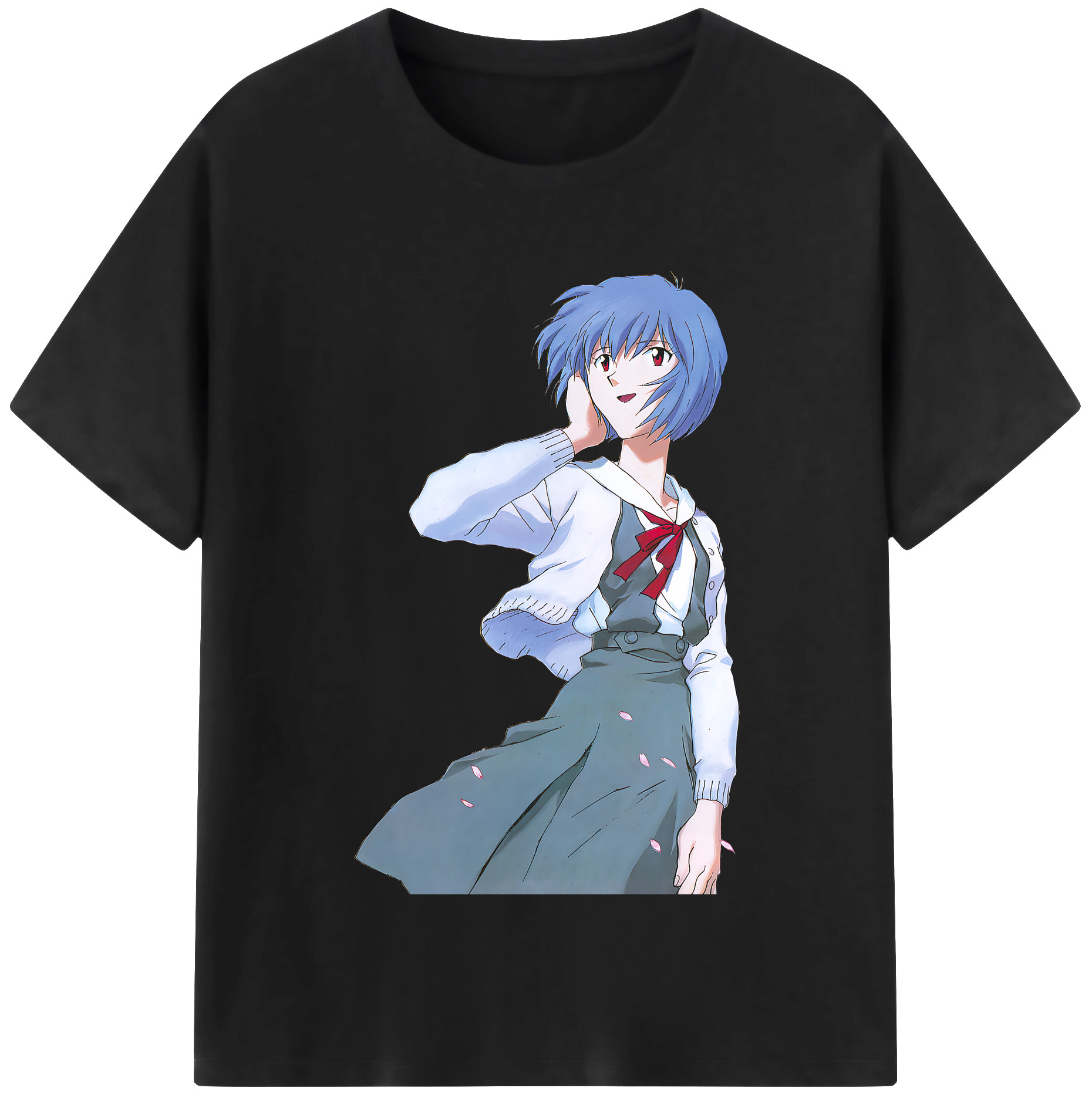 （画像用） EVA 新世紀エヴァンゲリオン レディースカジュアルプリントTシャツ（綿100％）