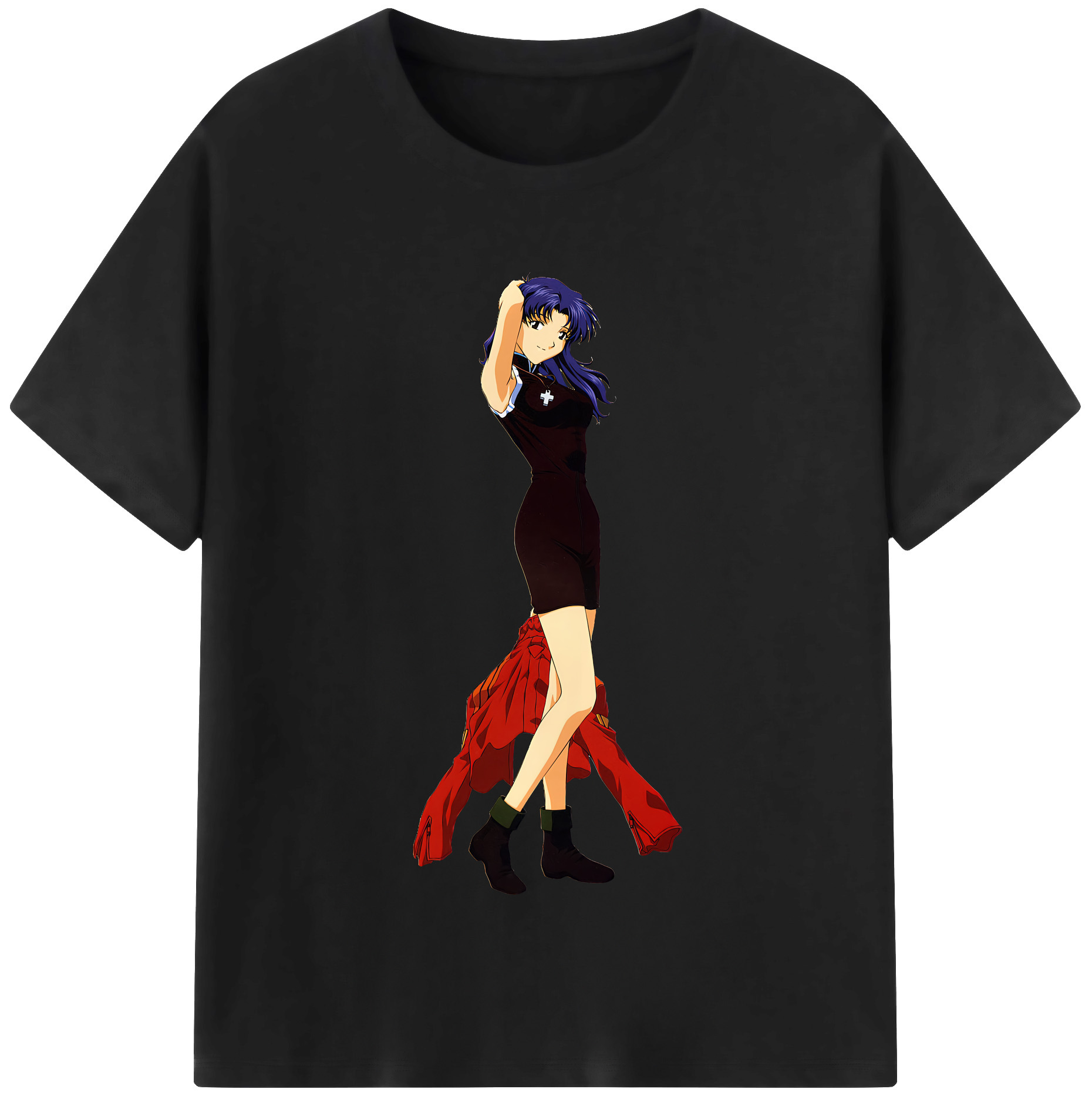 （画像用） EVA 新世紀エヴァンゲリオン レディースカジュアルプリントTシャツ（綿100％）