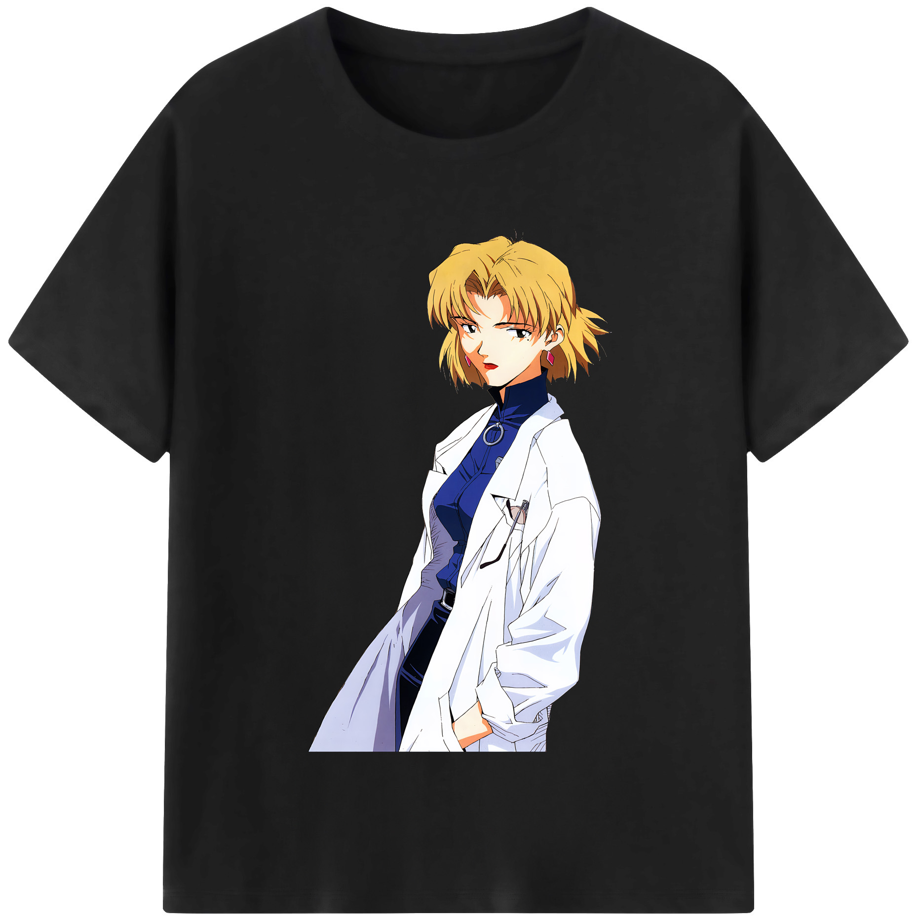（画像用） EVA 新世紀エヴァンゲリオン レディースカジュアルプリントTシャツ（綿100％）