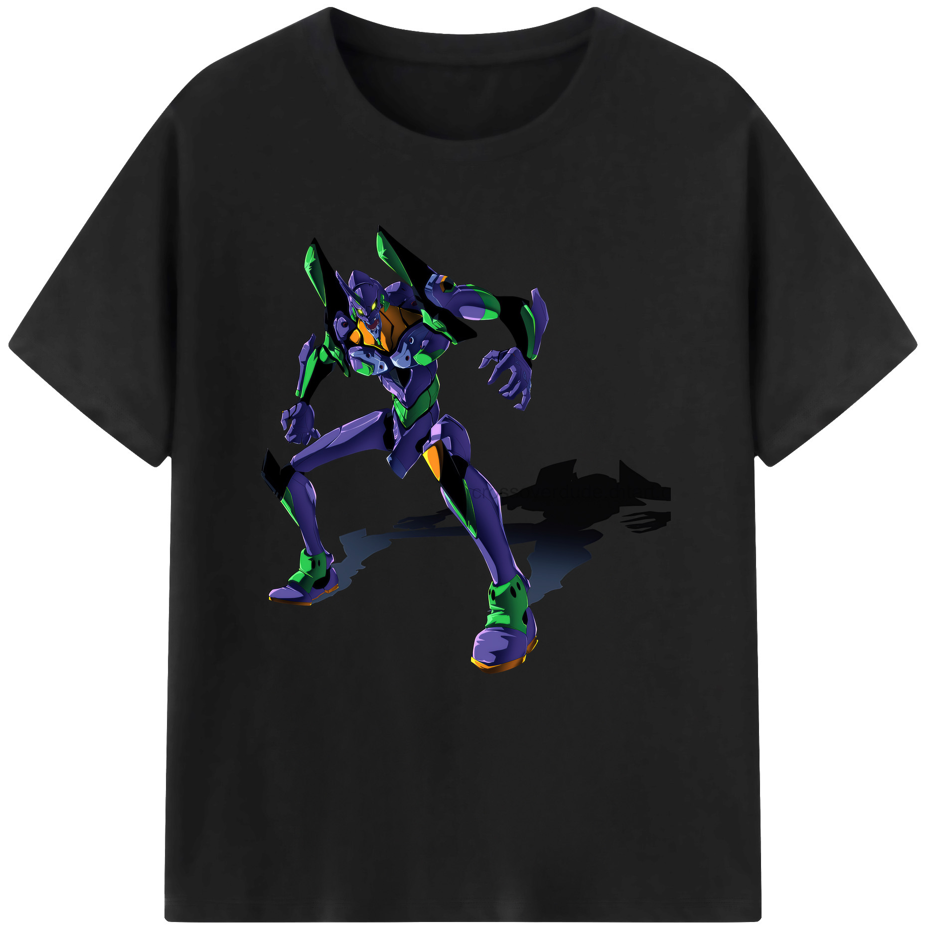 （画像用） EVA 新世紀エヴァンゲリオン レディースカジュアルプリントTシャツ（綿100％）