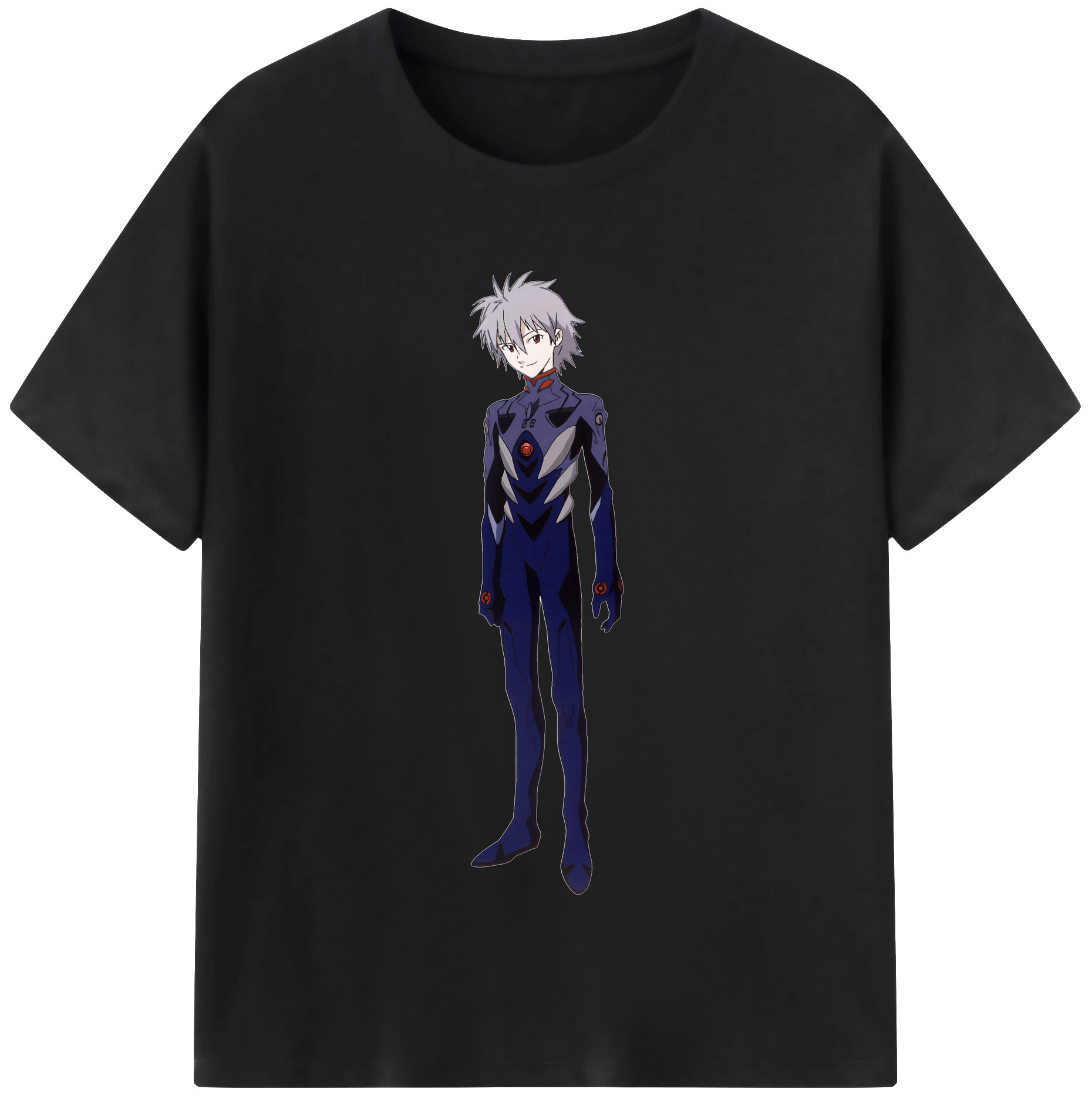 （画像用） EVA 新世紀エヴァンゲリオン レディースカジュアルプリントTシャツ（綿100％）
