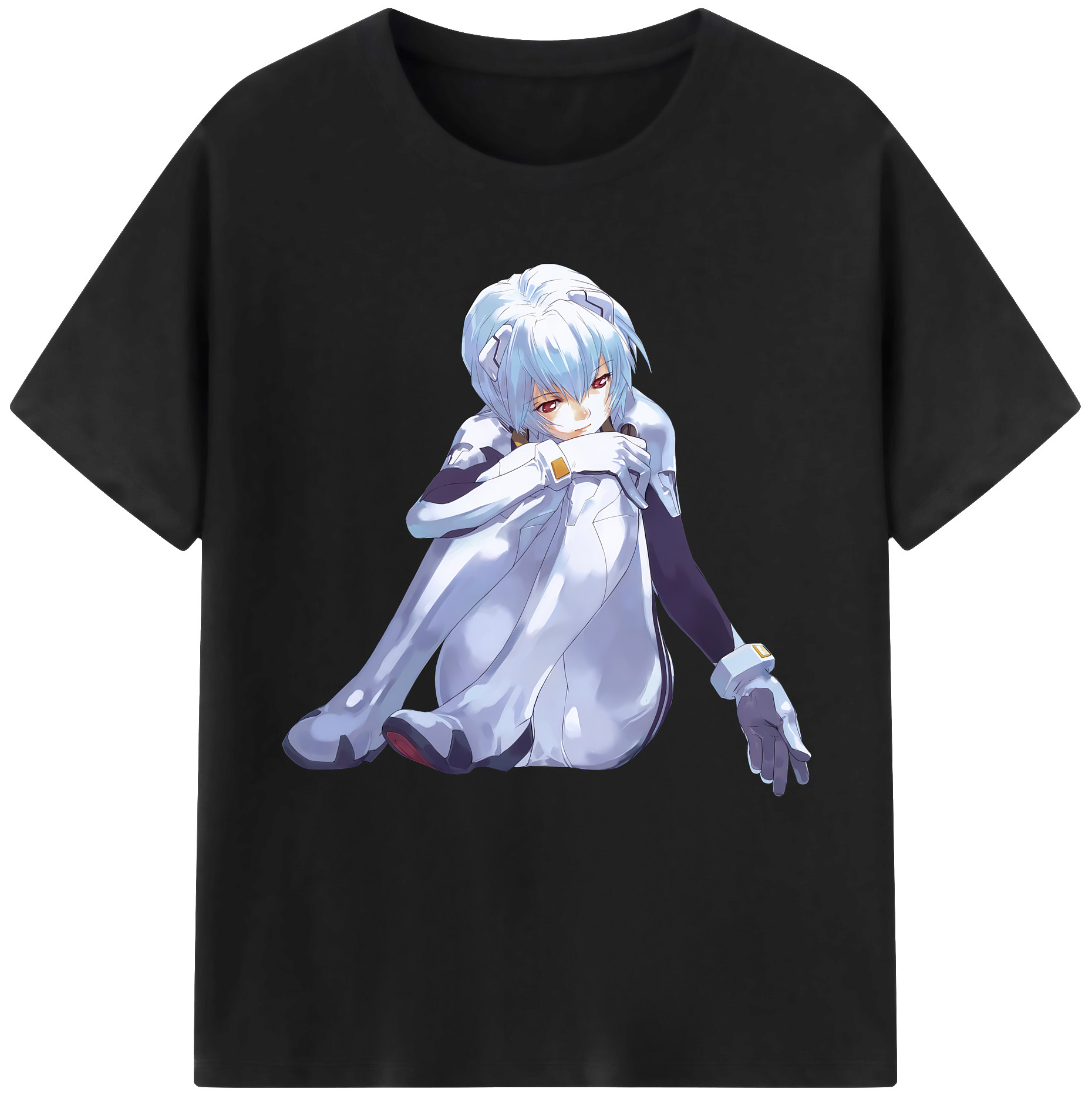 （画像用） EVA 新世紀エヴァンゲリオン レディースカジュアルプリントTシャツ（綿100％）