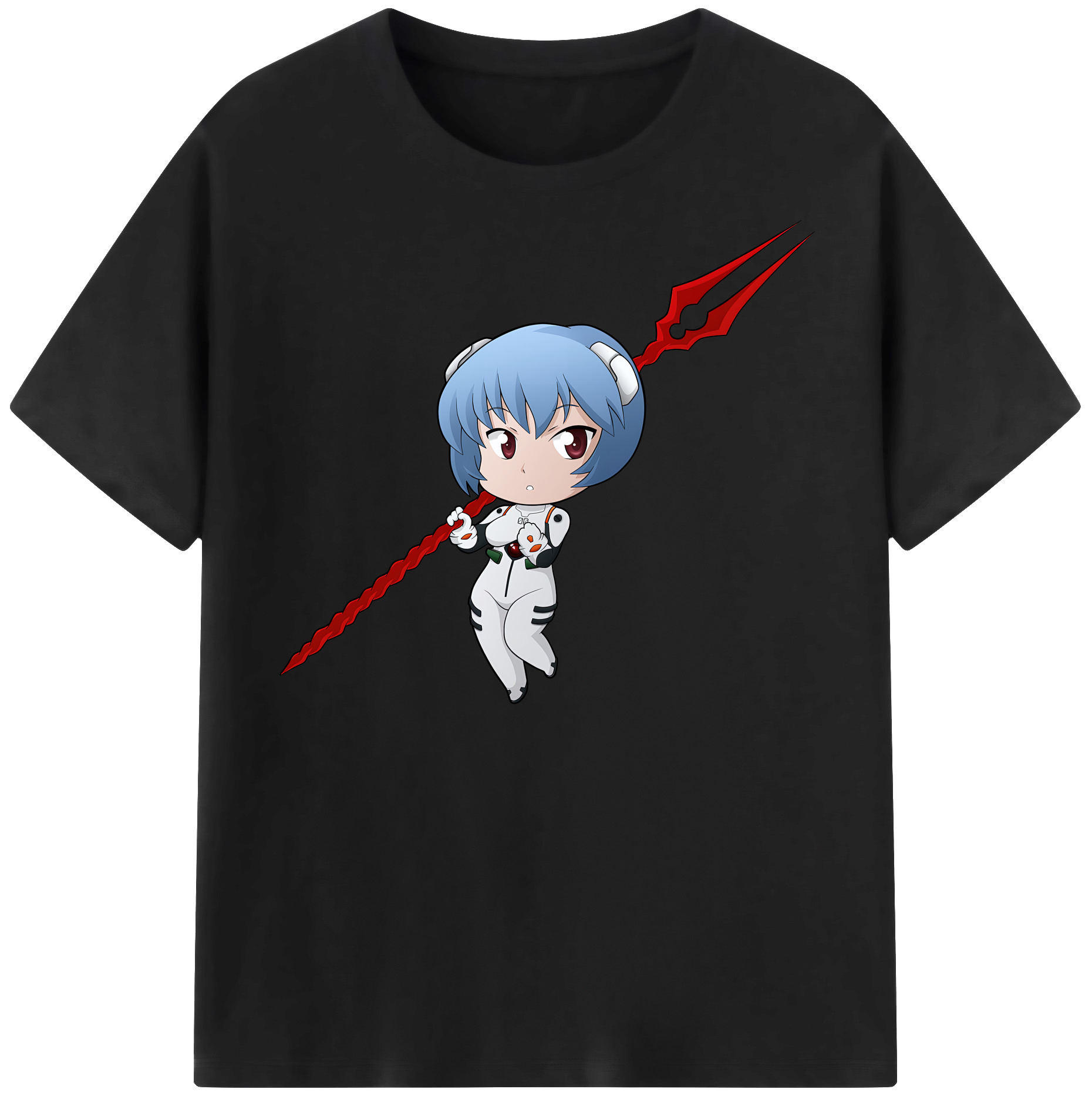 （画像用） EVA 新世紀エヴァンゲリオン レディースカジュアルプリントTシャツ（綿100％）