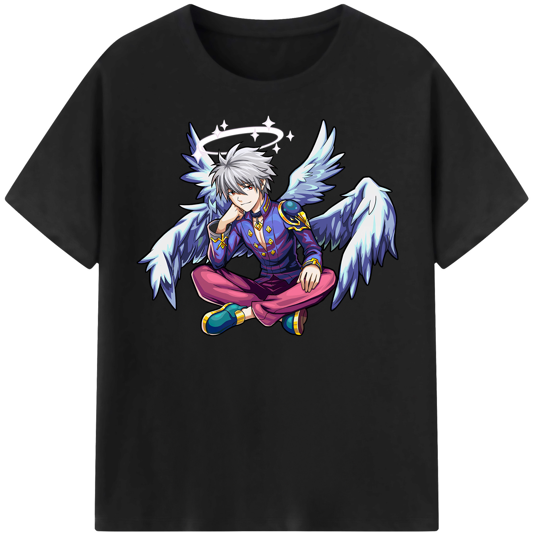 （画像用） EVA 新世紀エヴァンゲリオン レディースカジュアルプリントTシャツ（綿100％）