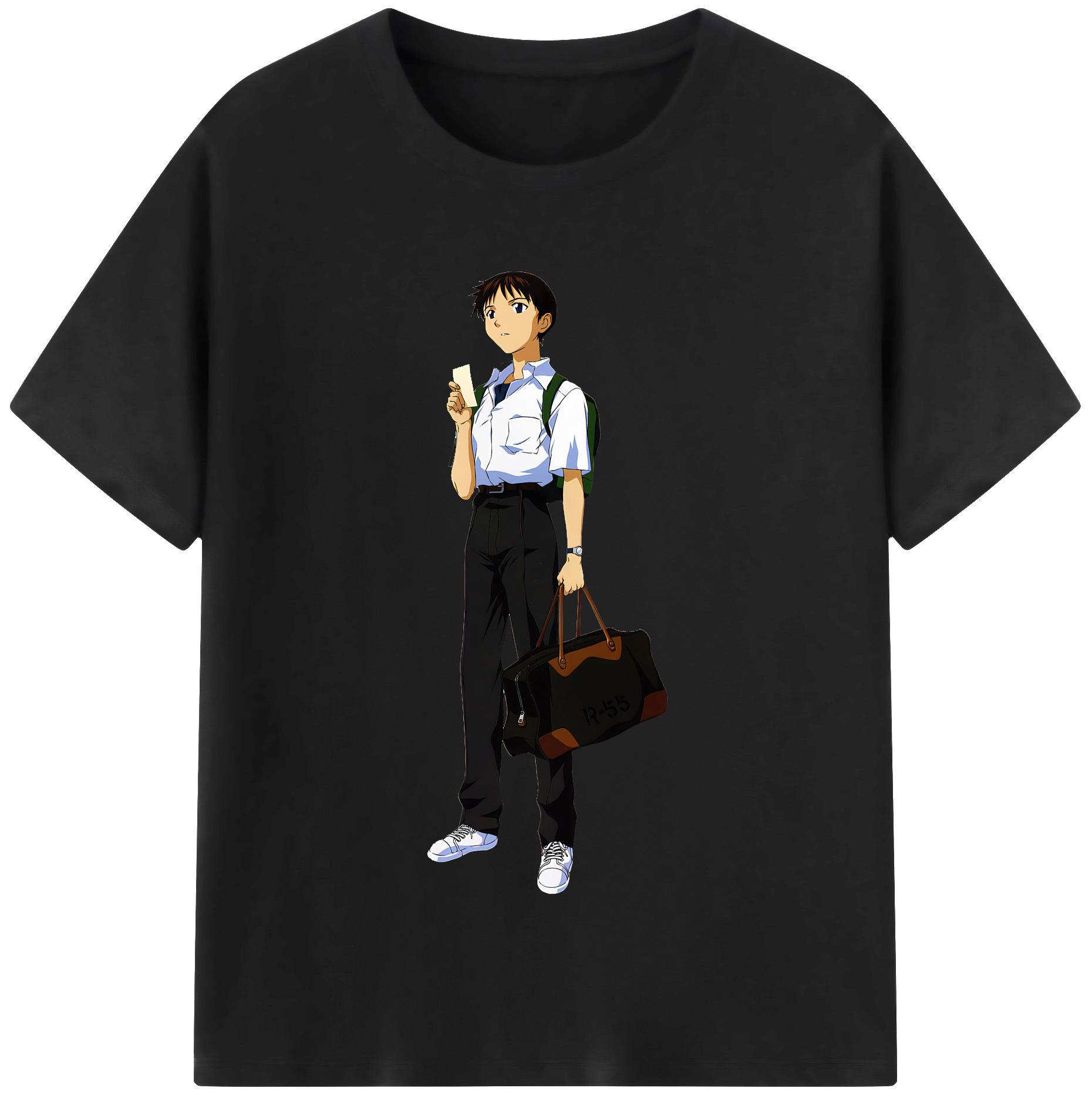 （画像用） EVA 新世紀エヴァンゲリオン レディースカジュアルプリントTシャツ（綿100％）