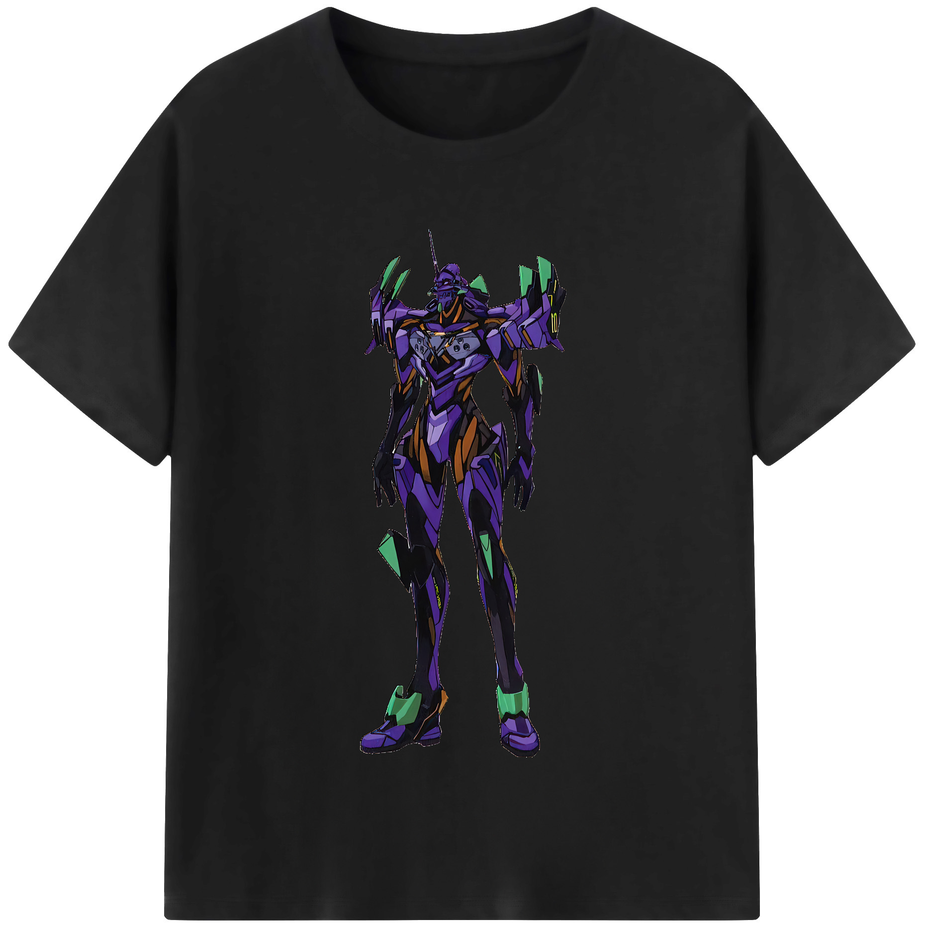 （画像用） EVA 新世紀エヴァンゲリオン レディースカジュアルプリントTシャツ（綿100％）