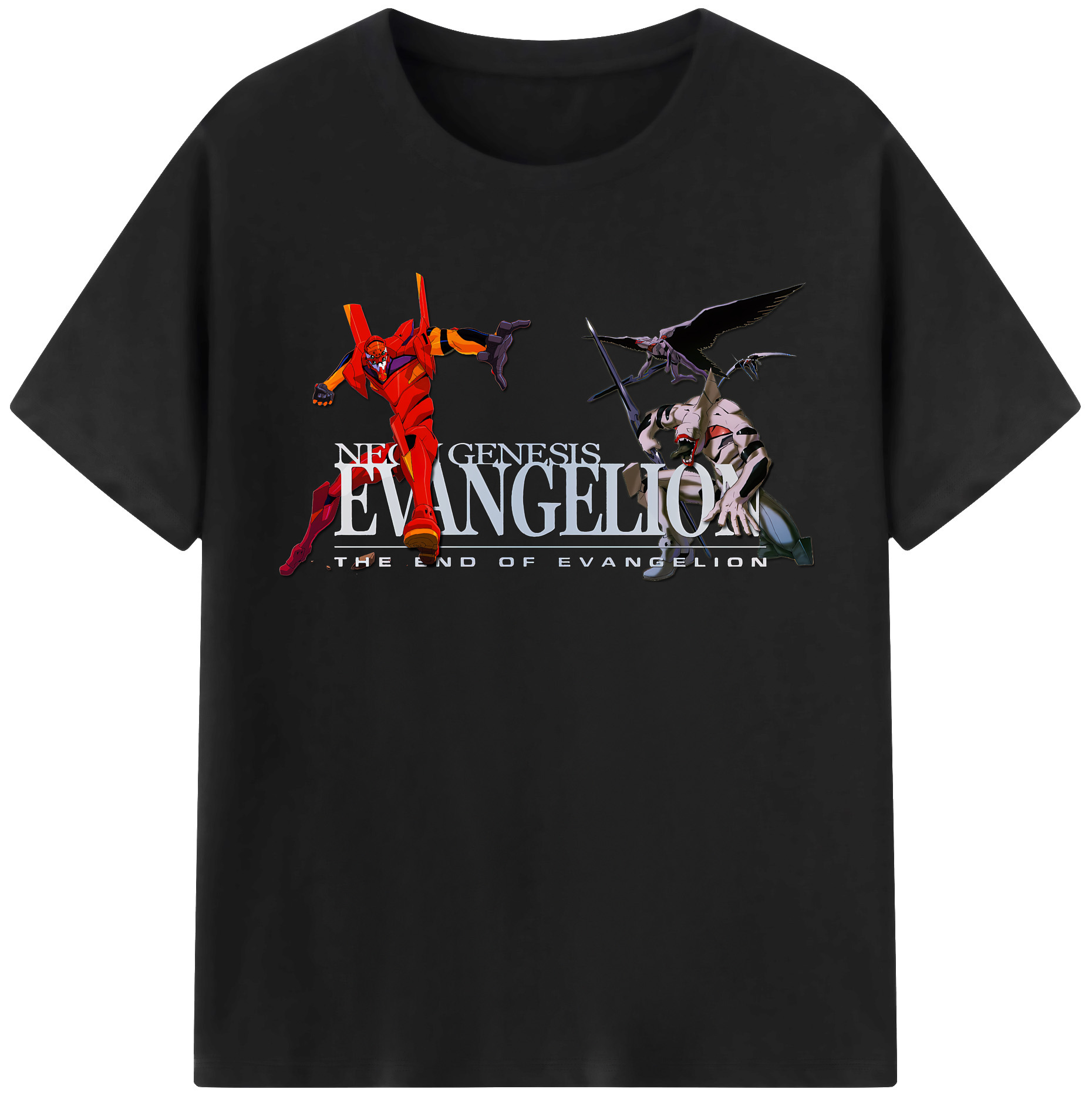 （画像用） EVA 新世紀エヴァンゲリオン レディースカジュアルプリントTシャツ（綿100％）