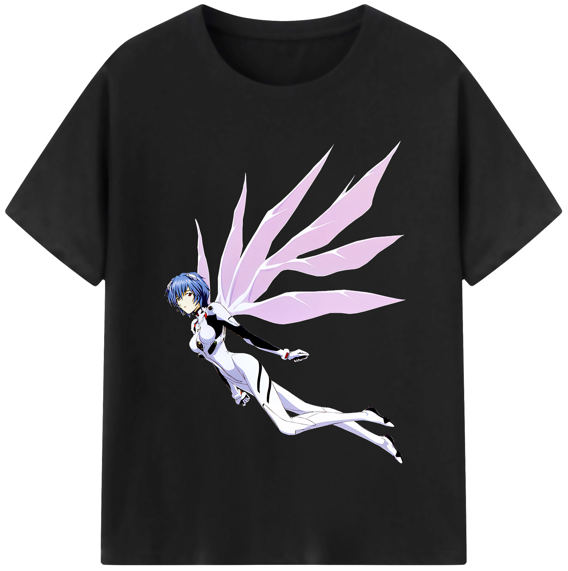 （画像用） EVA 新世紀エヴァンゲリオン レディースカジュアルプリントTシャツ（綿100％）